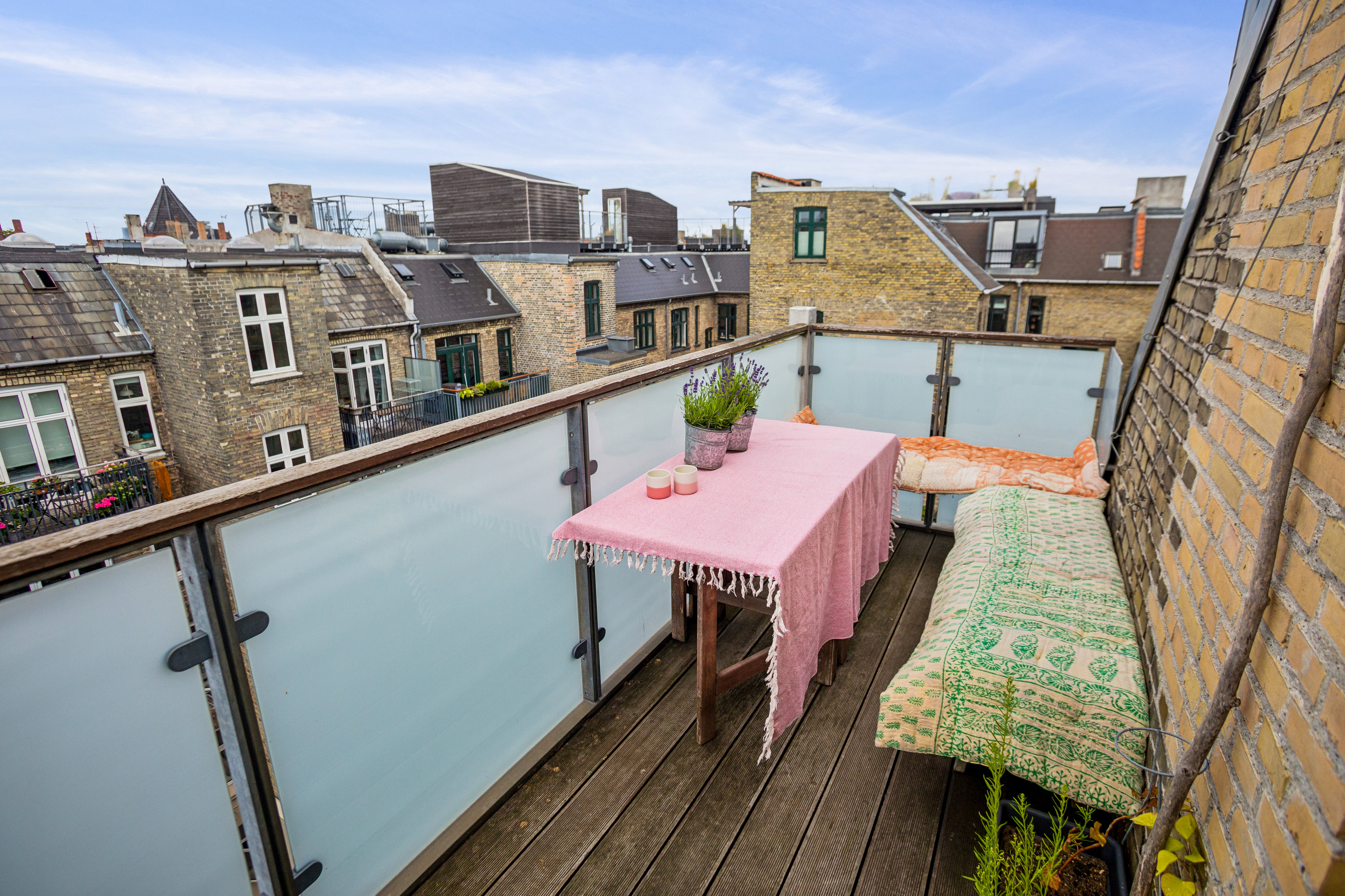 Fremhævet altan billede i fuldskærmstilstand. Billede af Holsteinsgade 57, 5. tv., 2100 København Ø