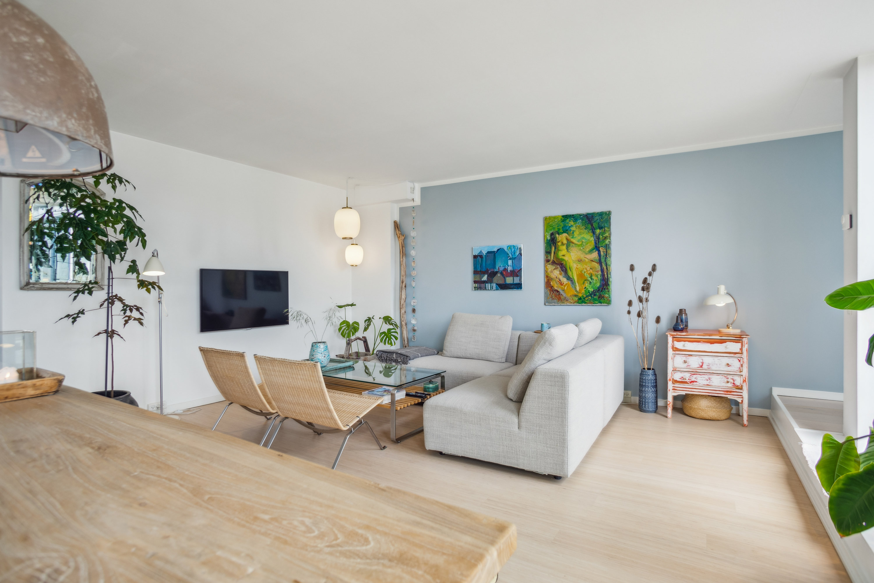 Fremhævet stue billede i fuldskærmstilstand. Billede af Holsteinsgade 57, 5. tv., 2100 København Ø