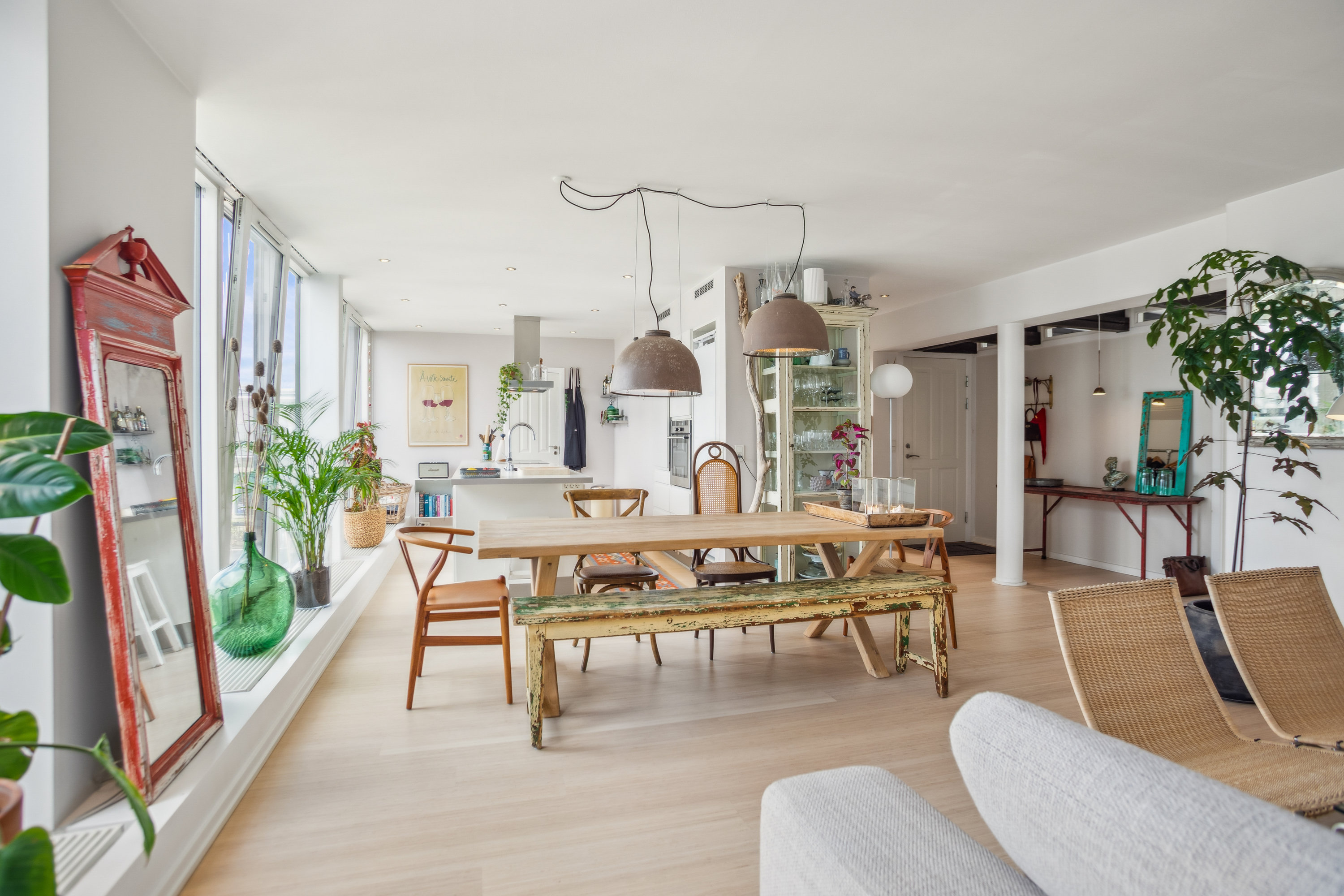 Fremhævet stue billede i fuldskærmstilstand. Billede af Holsteinsgade 57, 5. tv., 2100 København Ø