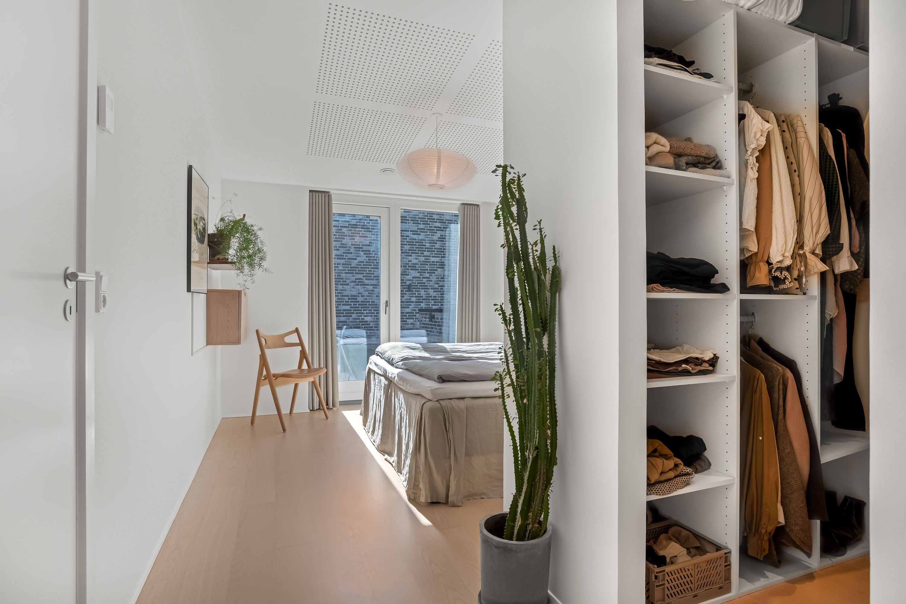 Fremhævet soveværelse billede i fuldskærmstilstand. Billede af Dolken 18, Mejrup, 7500 Holstebro