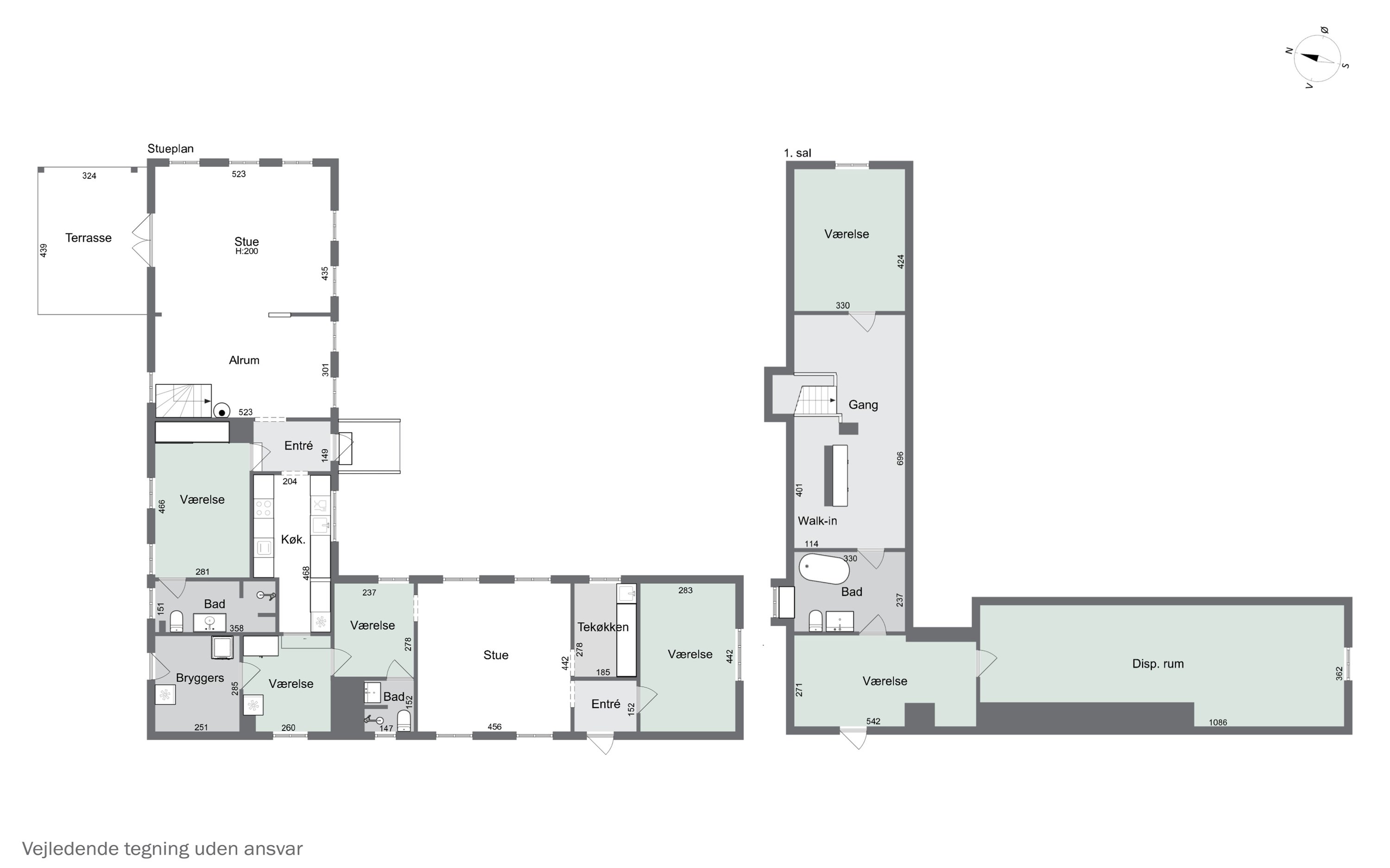 Plantegninger billede af Askevej 11, Kregme, 3300 Frederiksværk