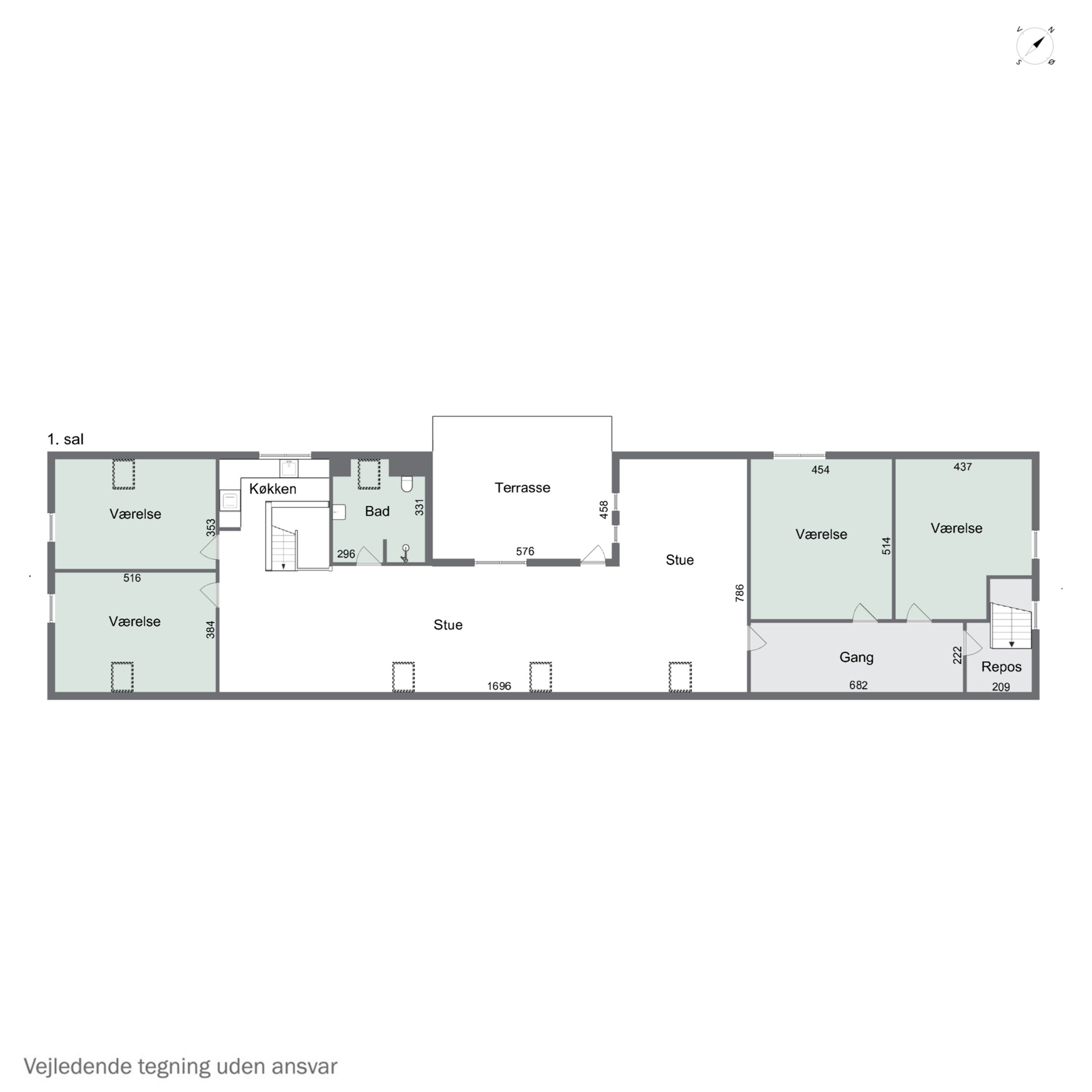 Plantegninger billede af Tyvelse Bygade 4, Tyvelse, 4171 Glumsø