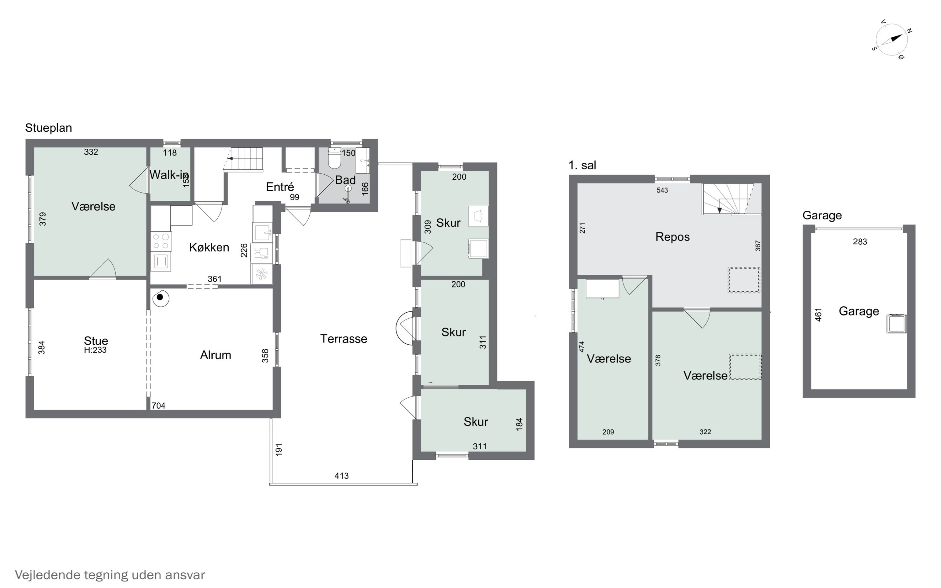 Plantegninger billede af Gimlingevej 15, Flakkebjerg, 4200 Slagelse