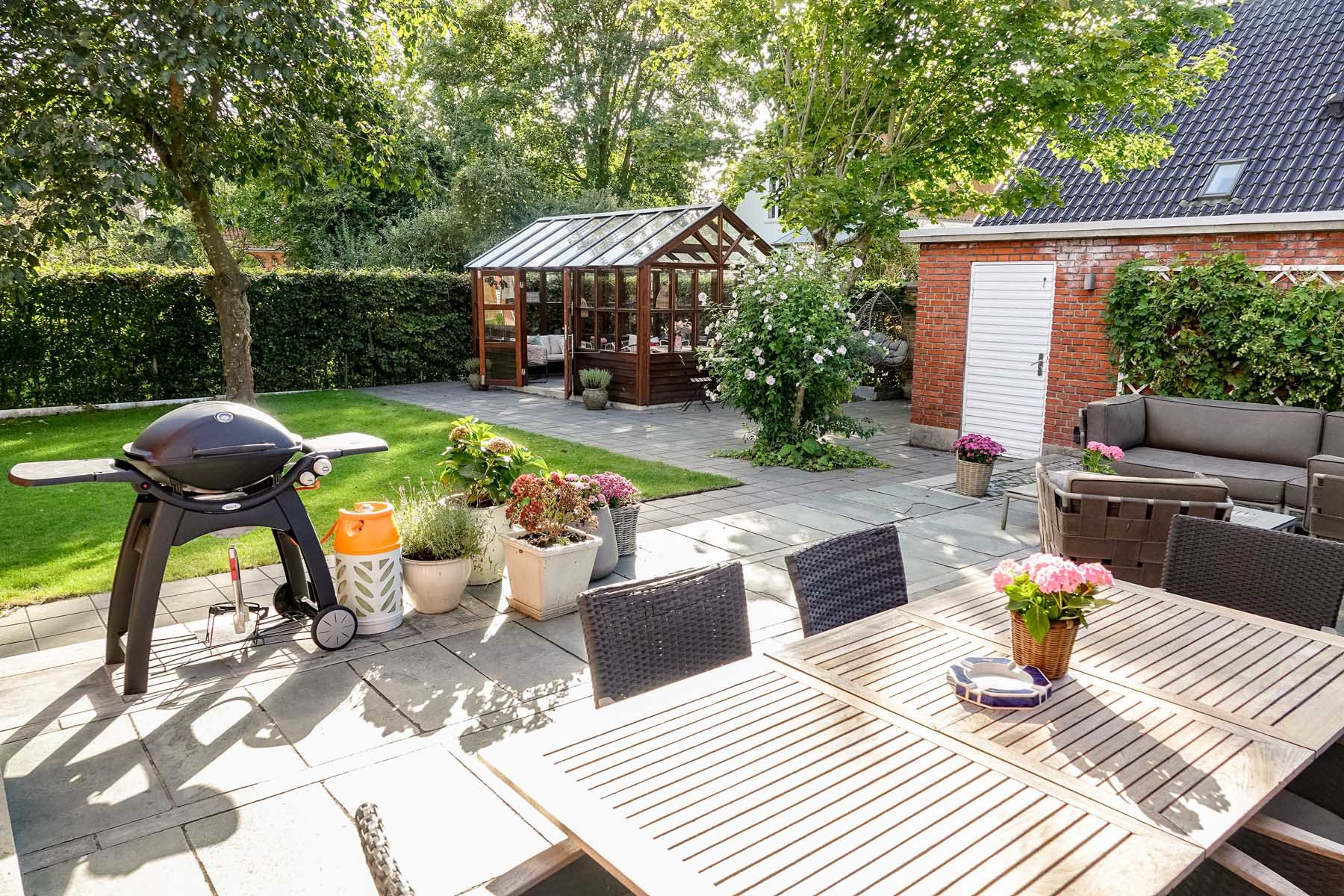 Fremhævet terrasse billede i fuldskærmstilstand. Billede af Carl Plougs Vænge 3, 5230 Odense M