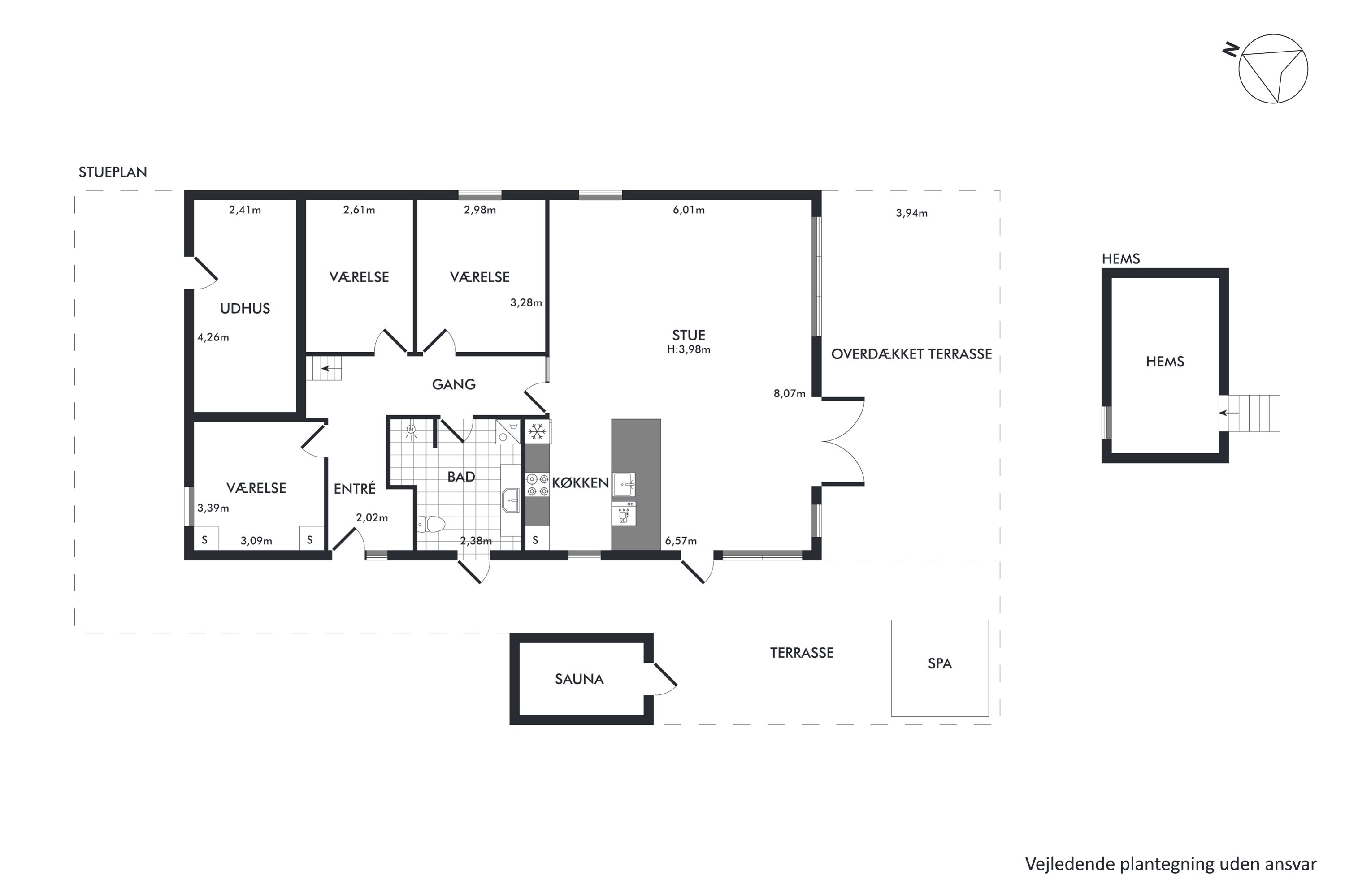 Plantegninger billede af Lynderupvej 65D, Lynderup, 8832 Skals