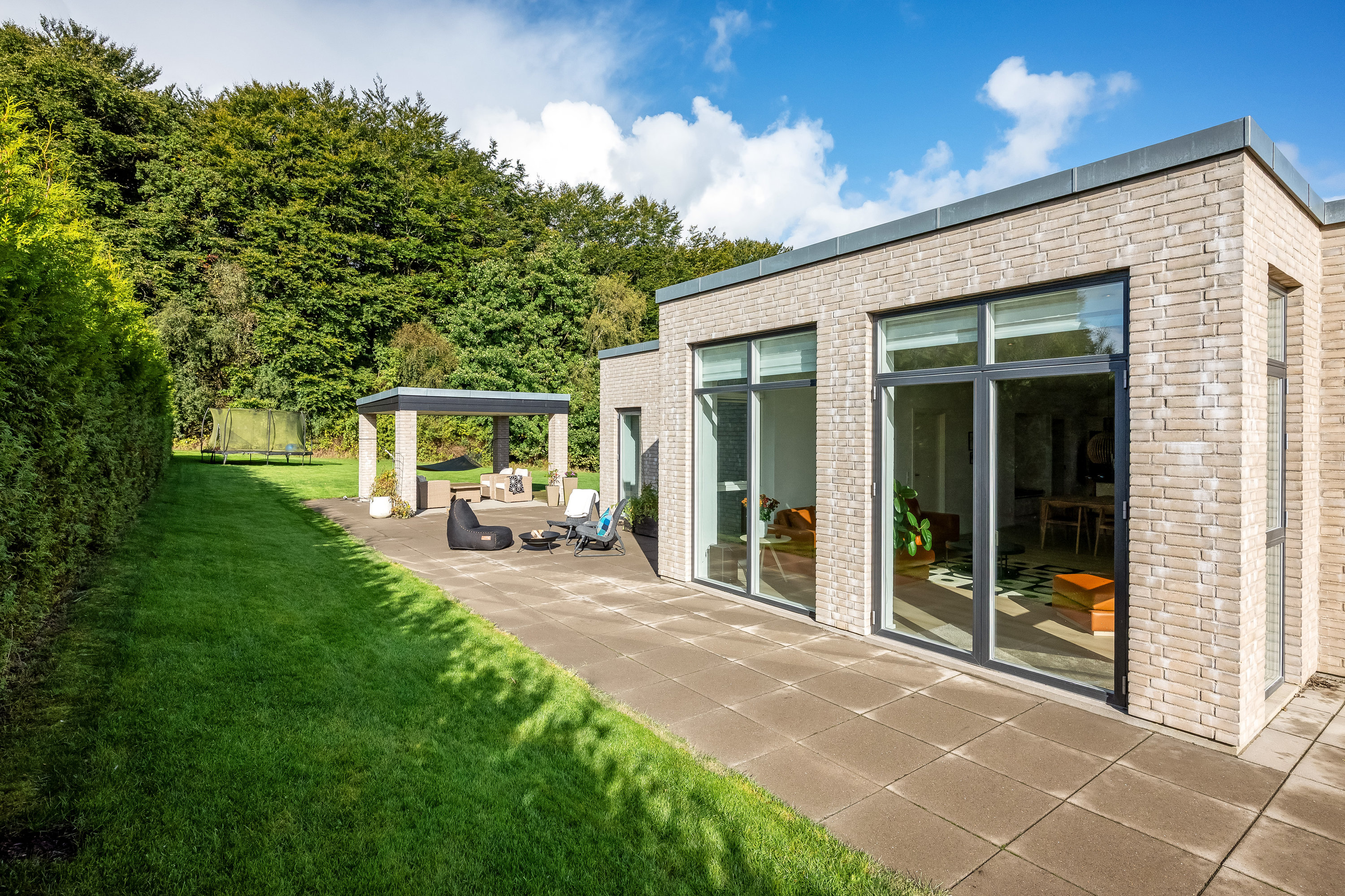 Fremhævet have billede i fuldskærmstilstand. Billede af Under Bøgen 10, Halgårde, 7500 Holstebro