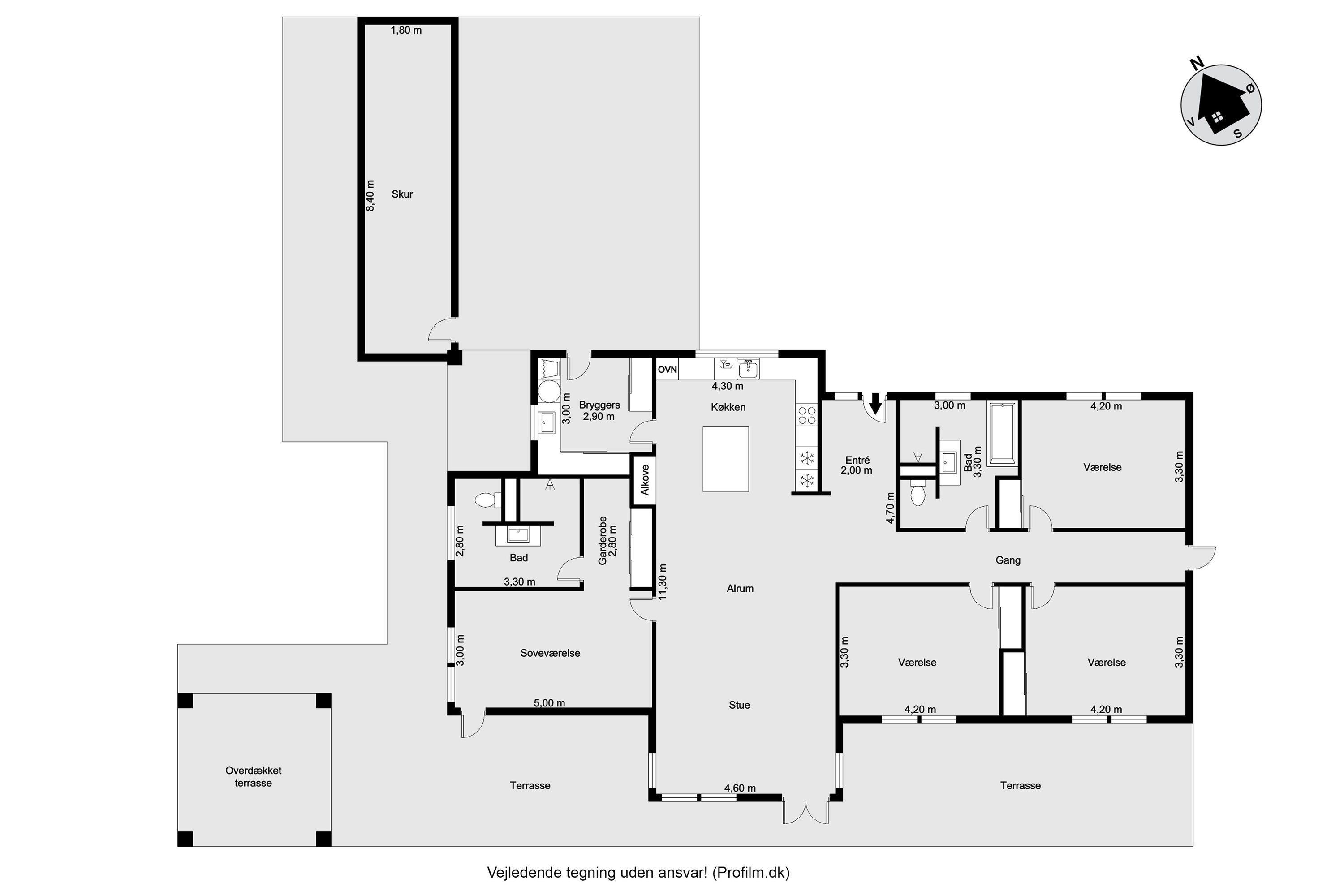 Plantegninger billede af Under Bøgen 10, Halgårde, 7500 Holstebro