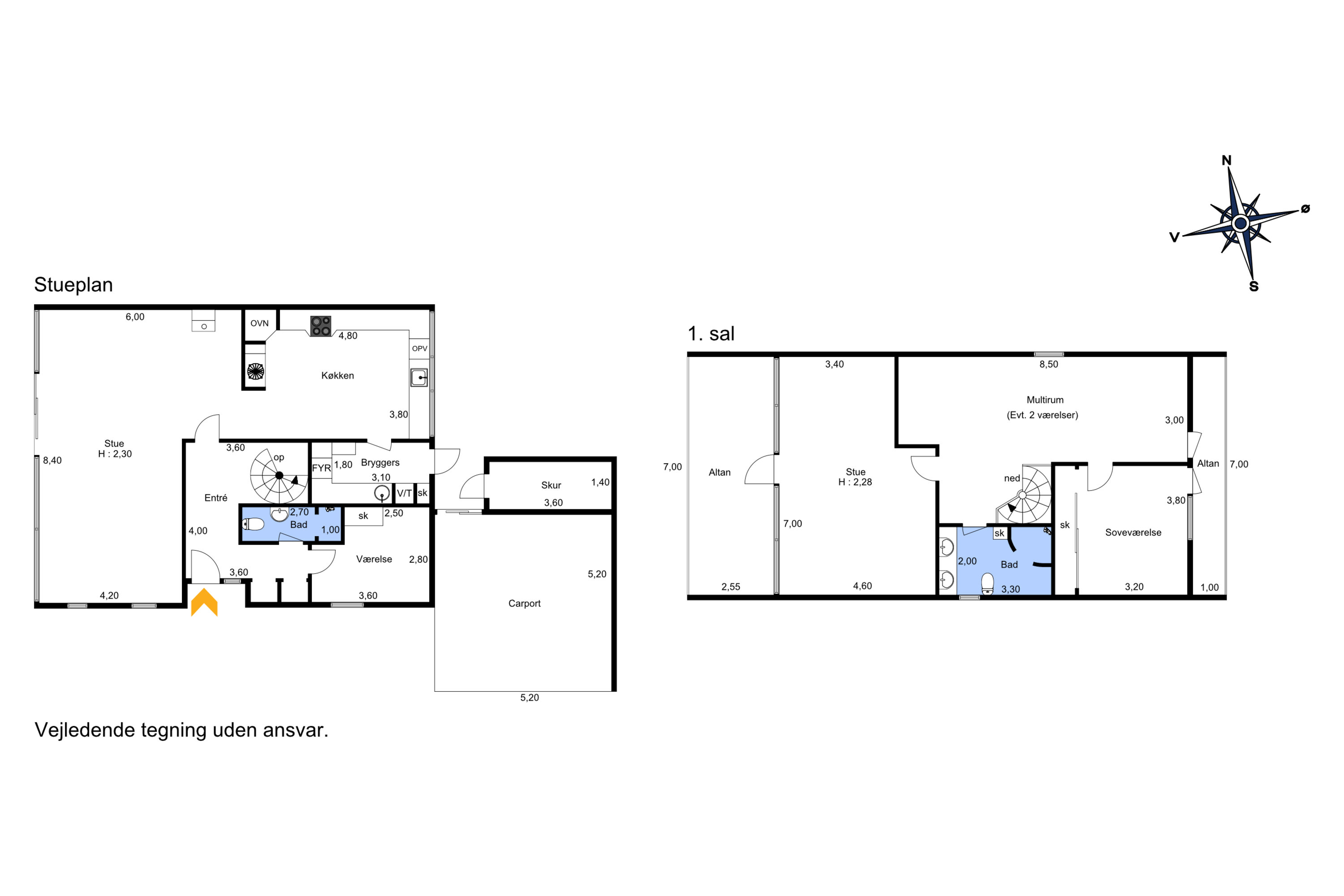 Plantegninger billede af Egense Hjørnet 9, Egense, 9280 Storvorde