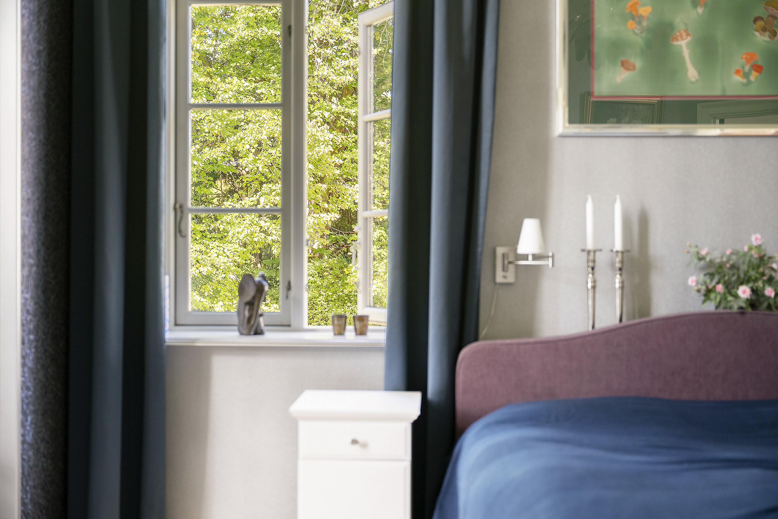 Fremhævet soveværelse billede i fuldskærmstilstand. Billede af Dronningens Vænge 11, st.. th., 2800 Kongens Lyngby