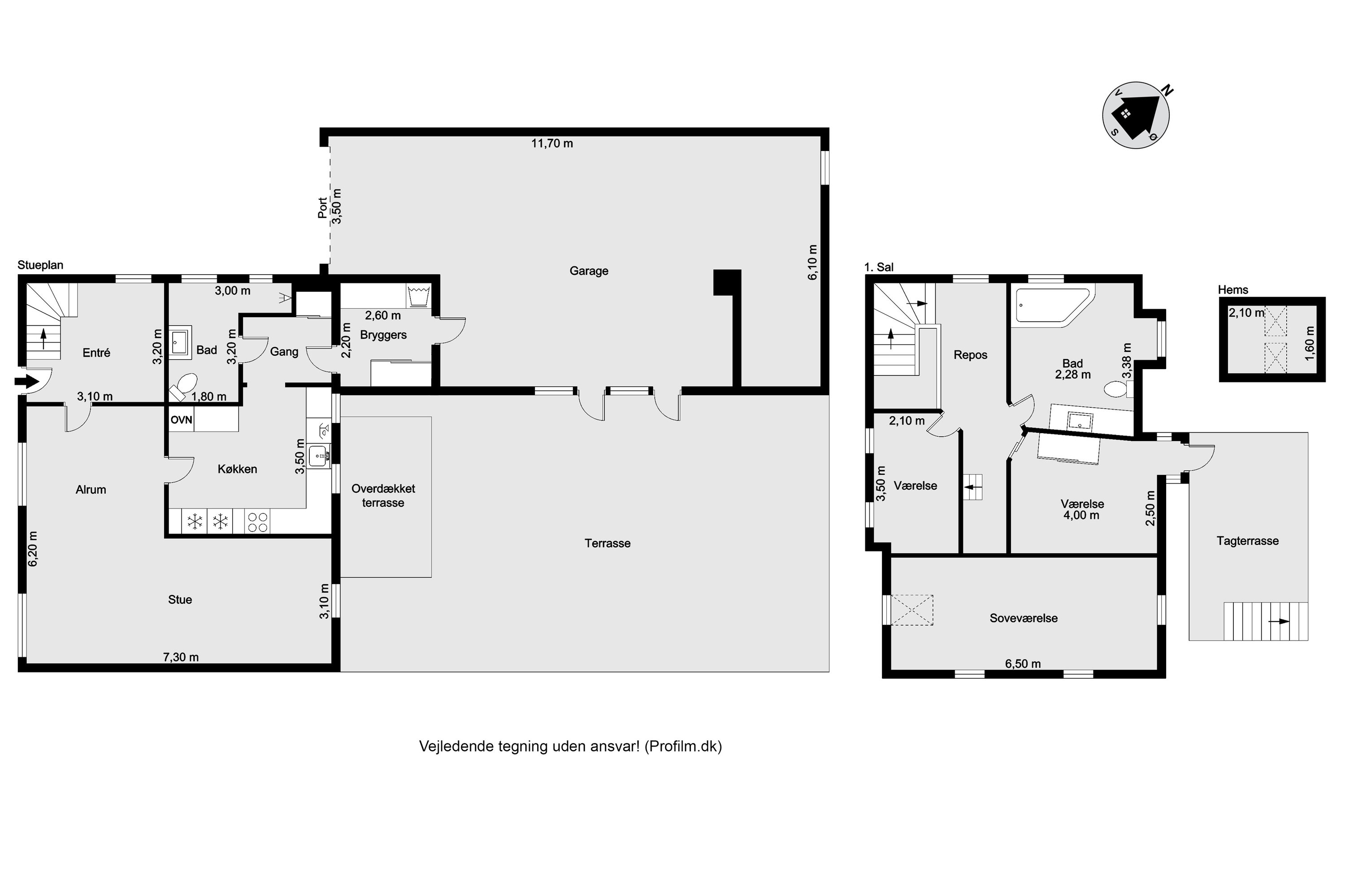 Plantegninger billede af Tangsøgade 20, 7650 Bøvlingbjerg