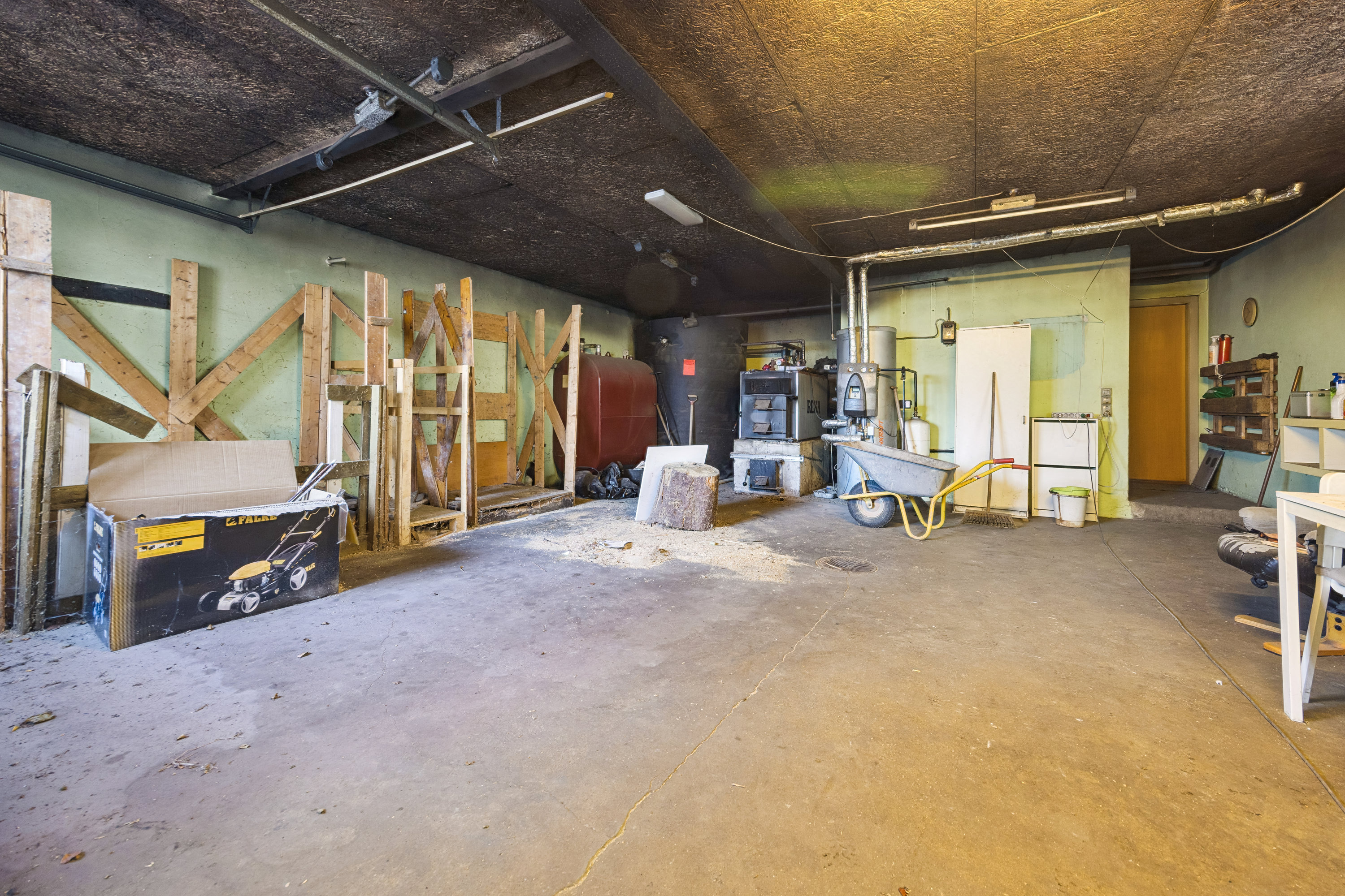 Fremhævet garage billede i fuldskærmstilstand. Billede af Blomstermarken 3, Halvrimmen, 9460 Brovst