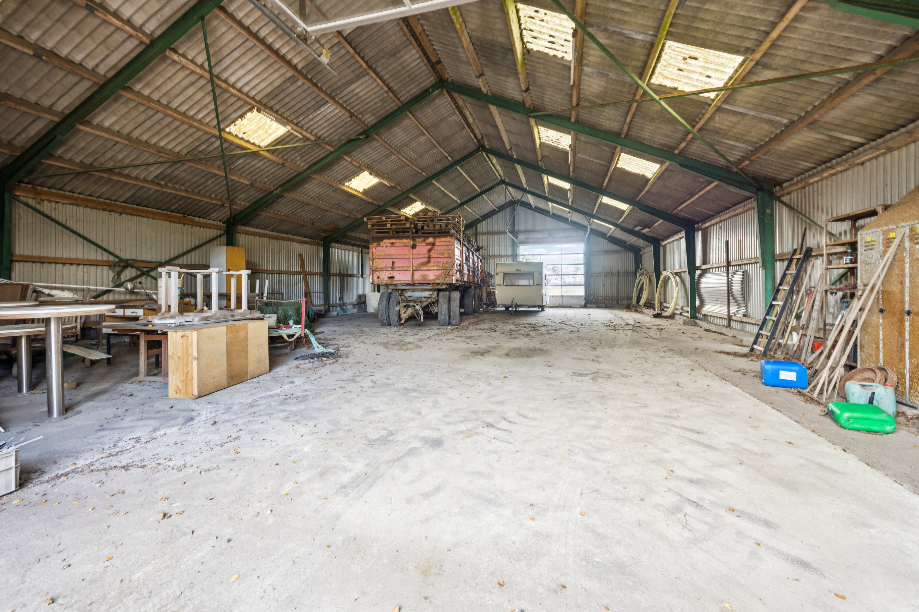 Fremhævet stald billede i fuldskærmstilstand. Billede af Blomstermarken 3, Halvrimmen, 9460 Brovst