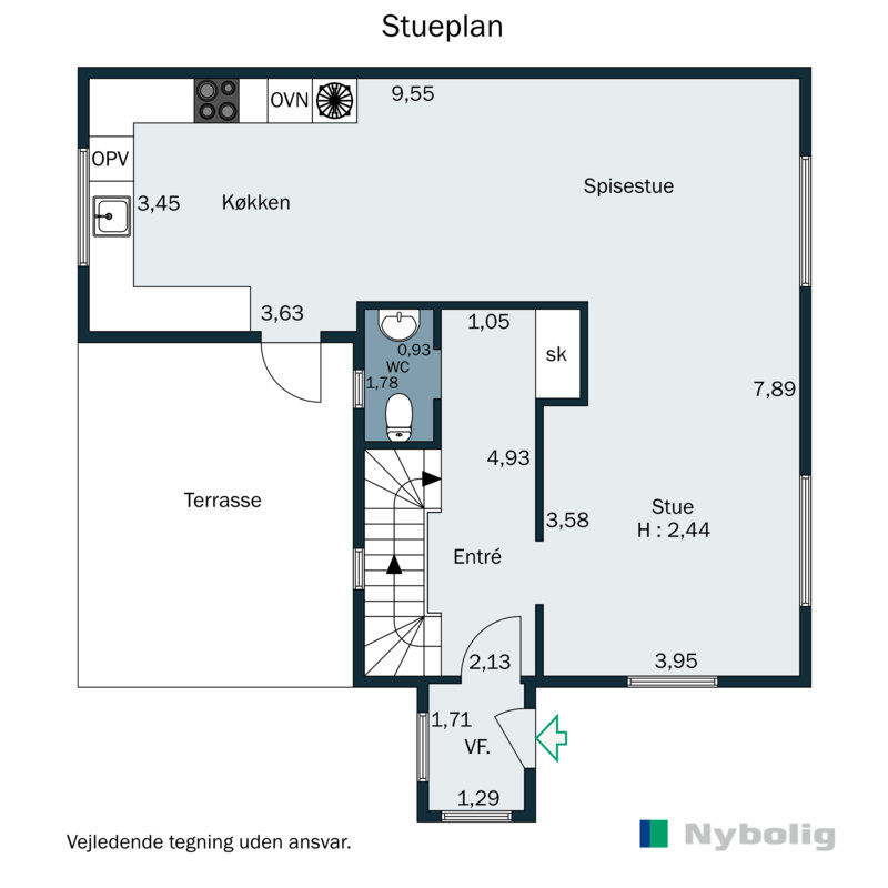 Plantegninger billede af Søvænget 4, 4220 Korsør