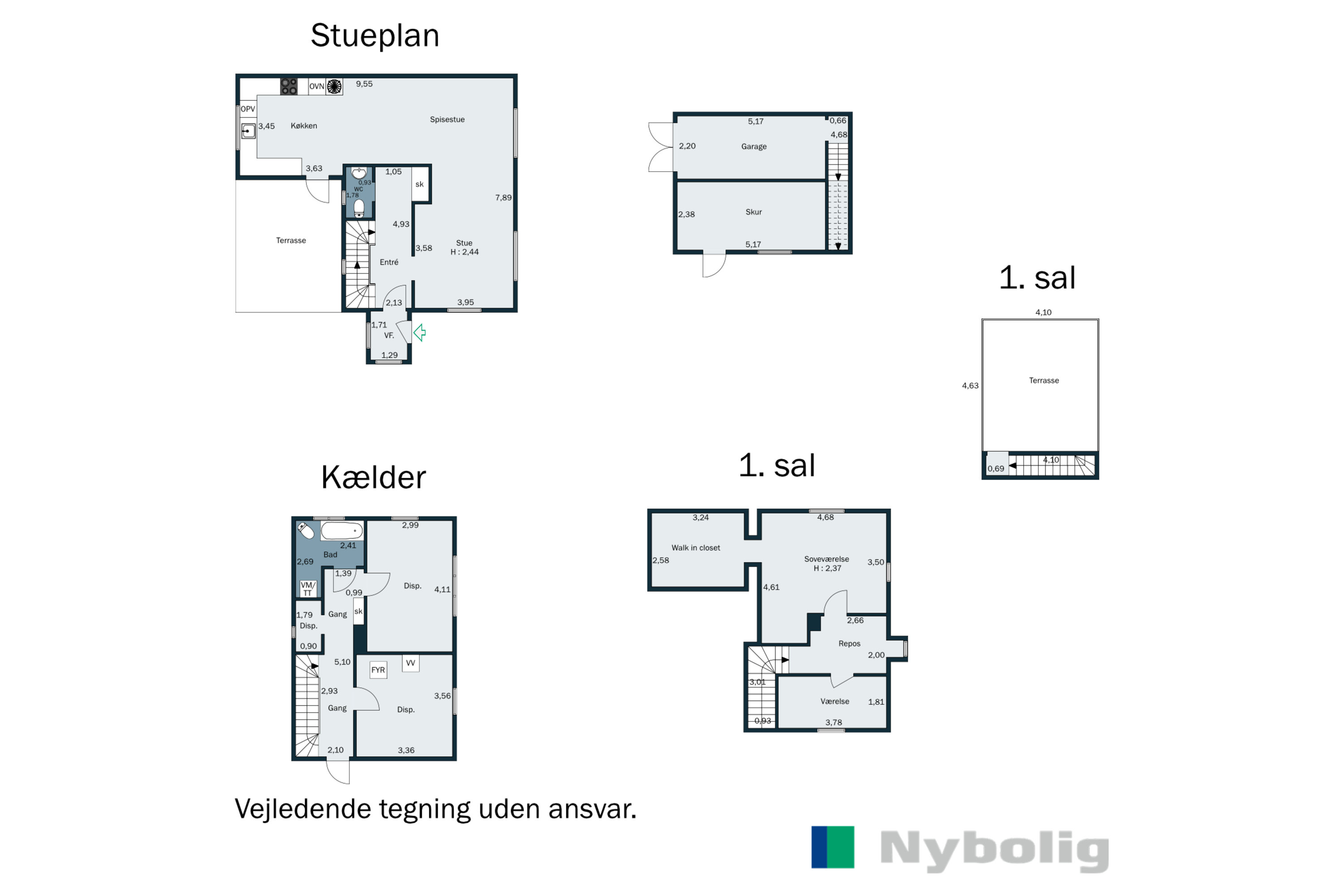 Plantegninger billede af Søvænget 4, 4220 Korsør
