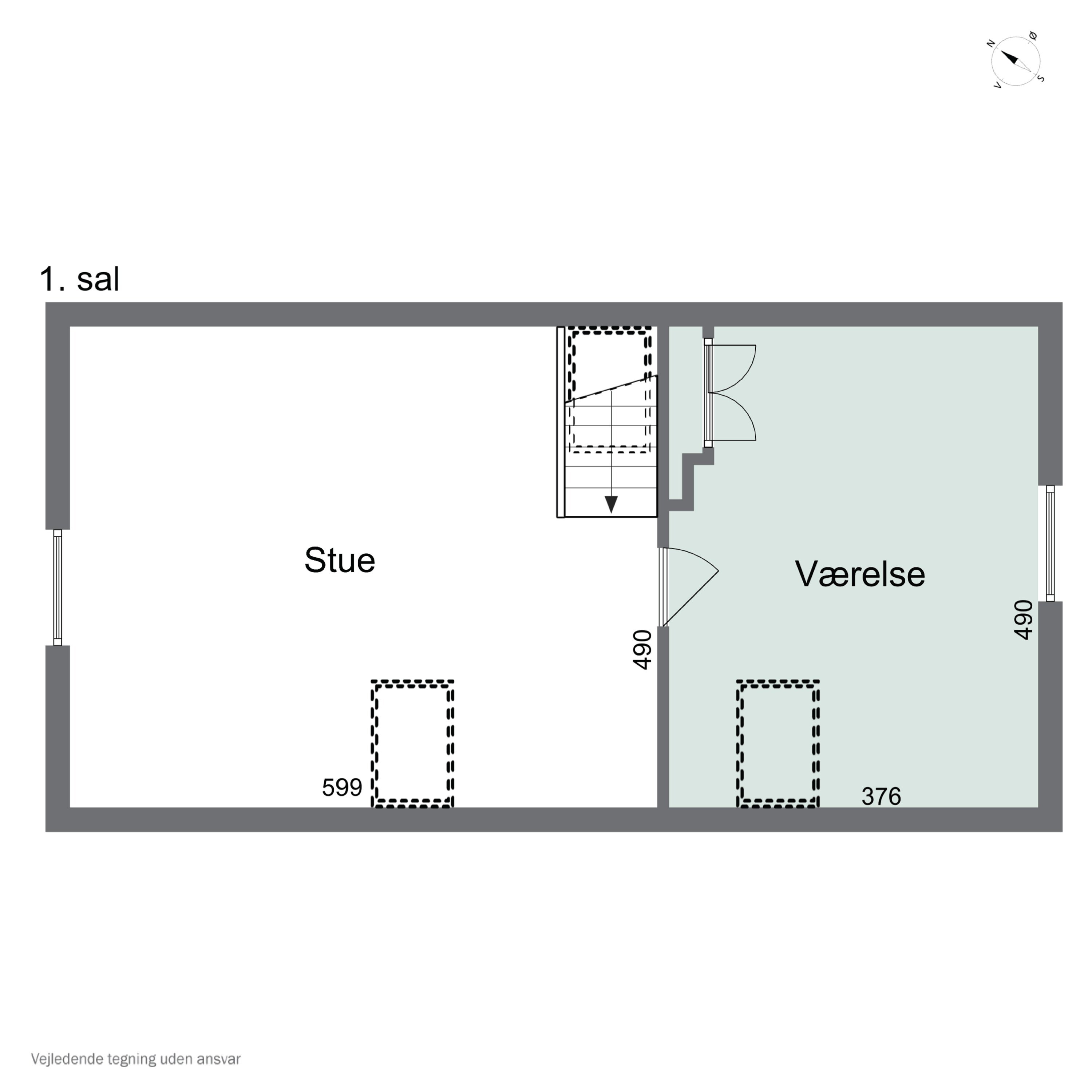 Plantegninger billede af Krebsevej 46, 2650 Hvidovre