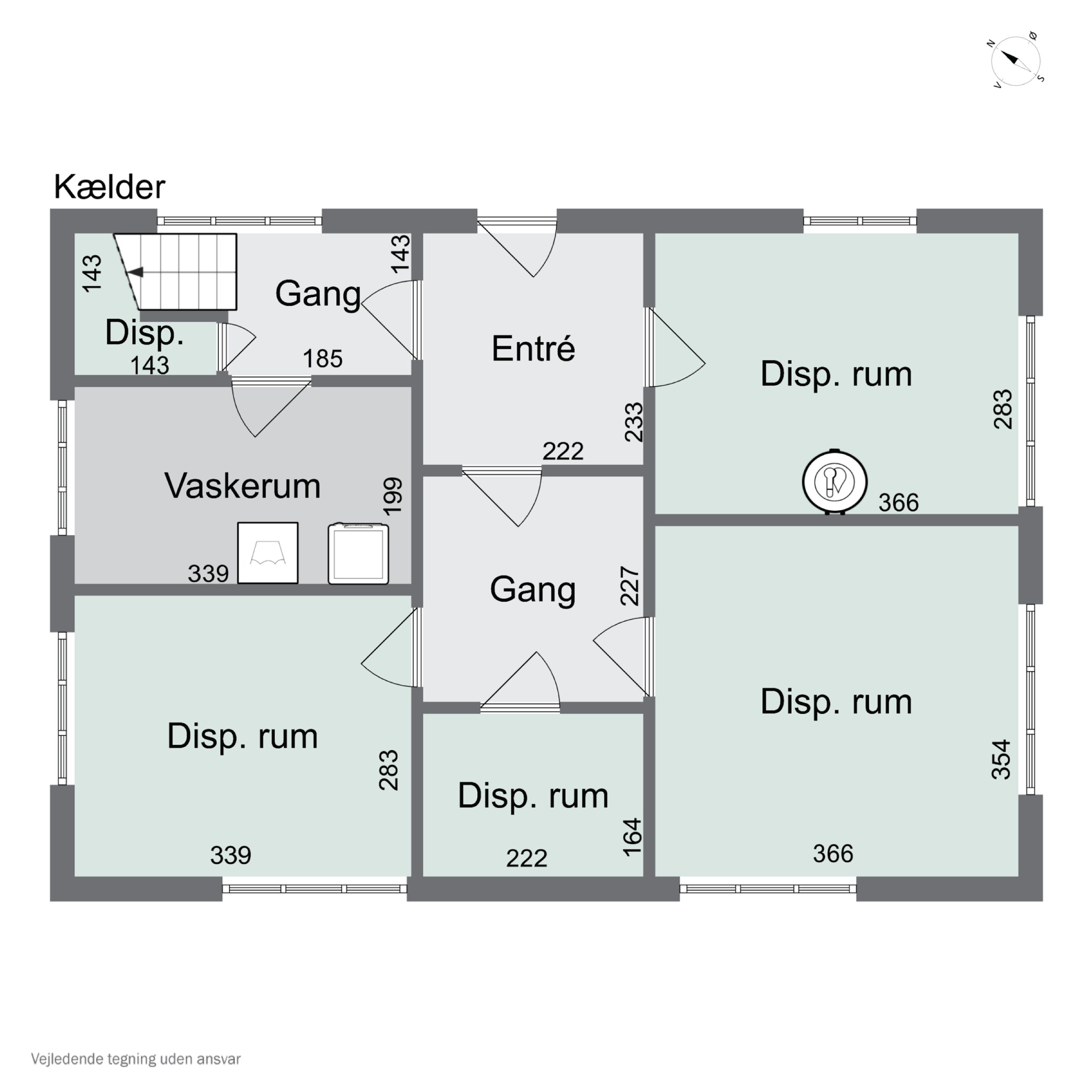 Plantegninger billede af Krebsevej 46, 2650 Hvidovre