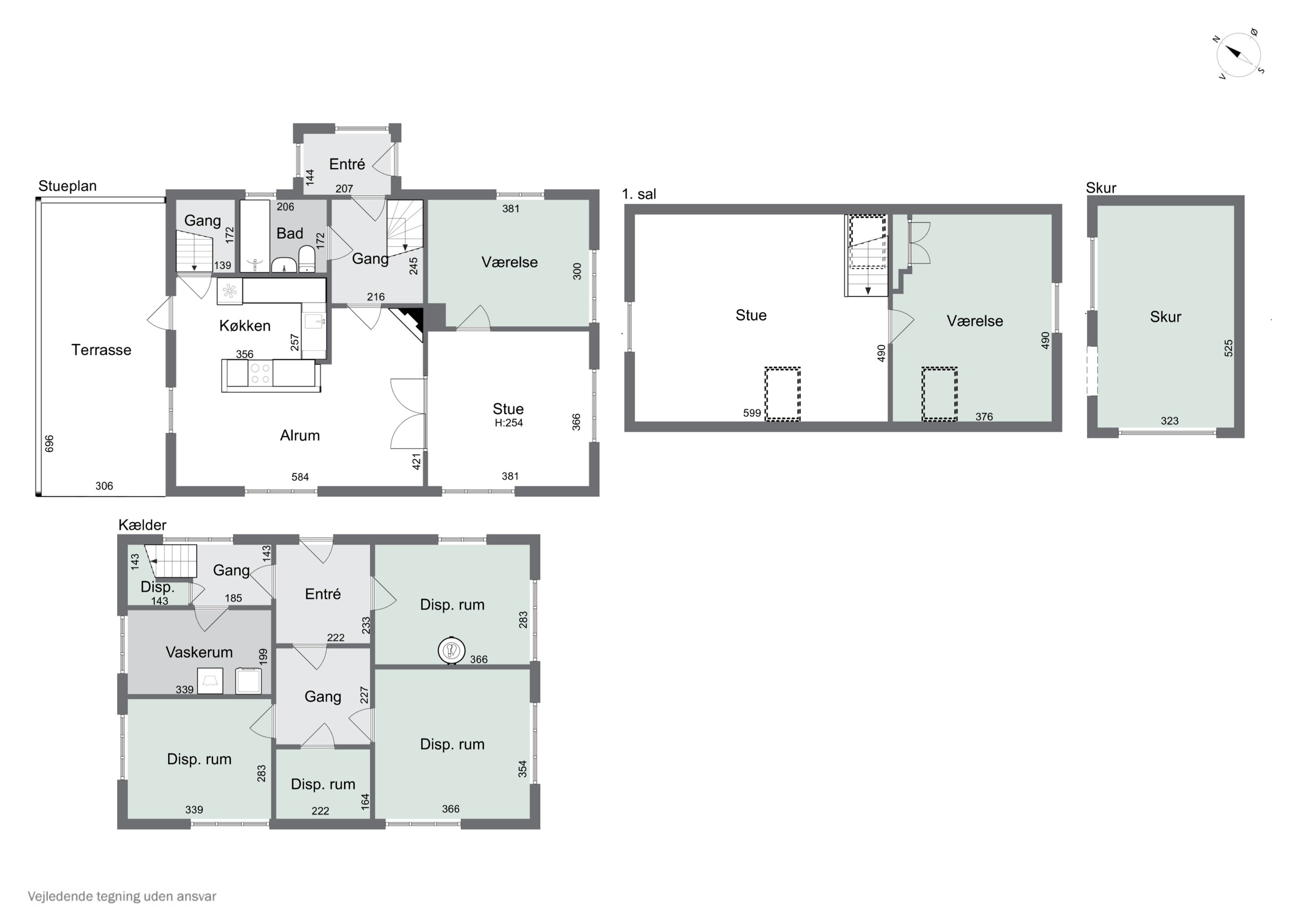 Plantegninger billede af Krebsevej 46, 2650 Hvidovre