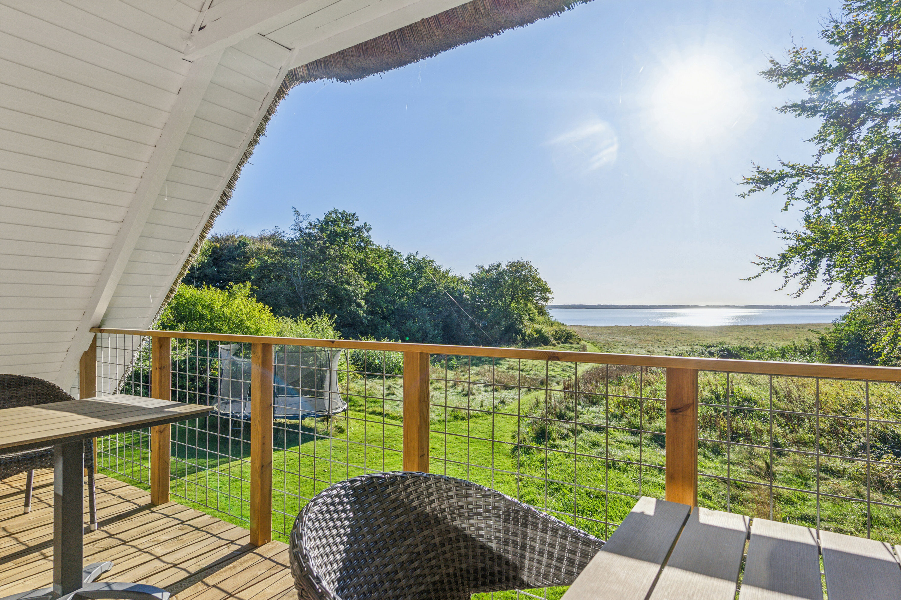 Fremhævet altan billede i fuldskærmstilstand. Billede af Rønbakken 12, Jegindø, 7790 Thyholm