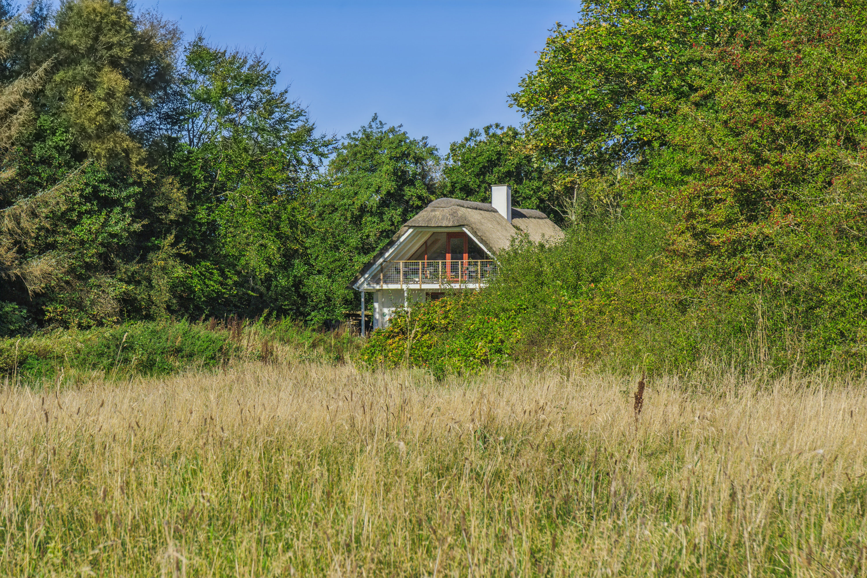 Fremhævet set fra haven billede i fuldskærmstilstand. Billede af Rønbakken 12, Jegindø, 7790 Thyholm