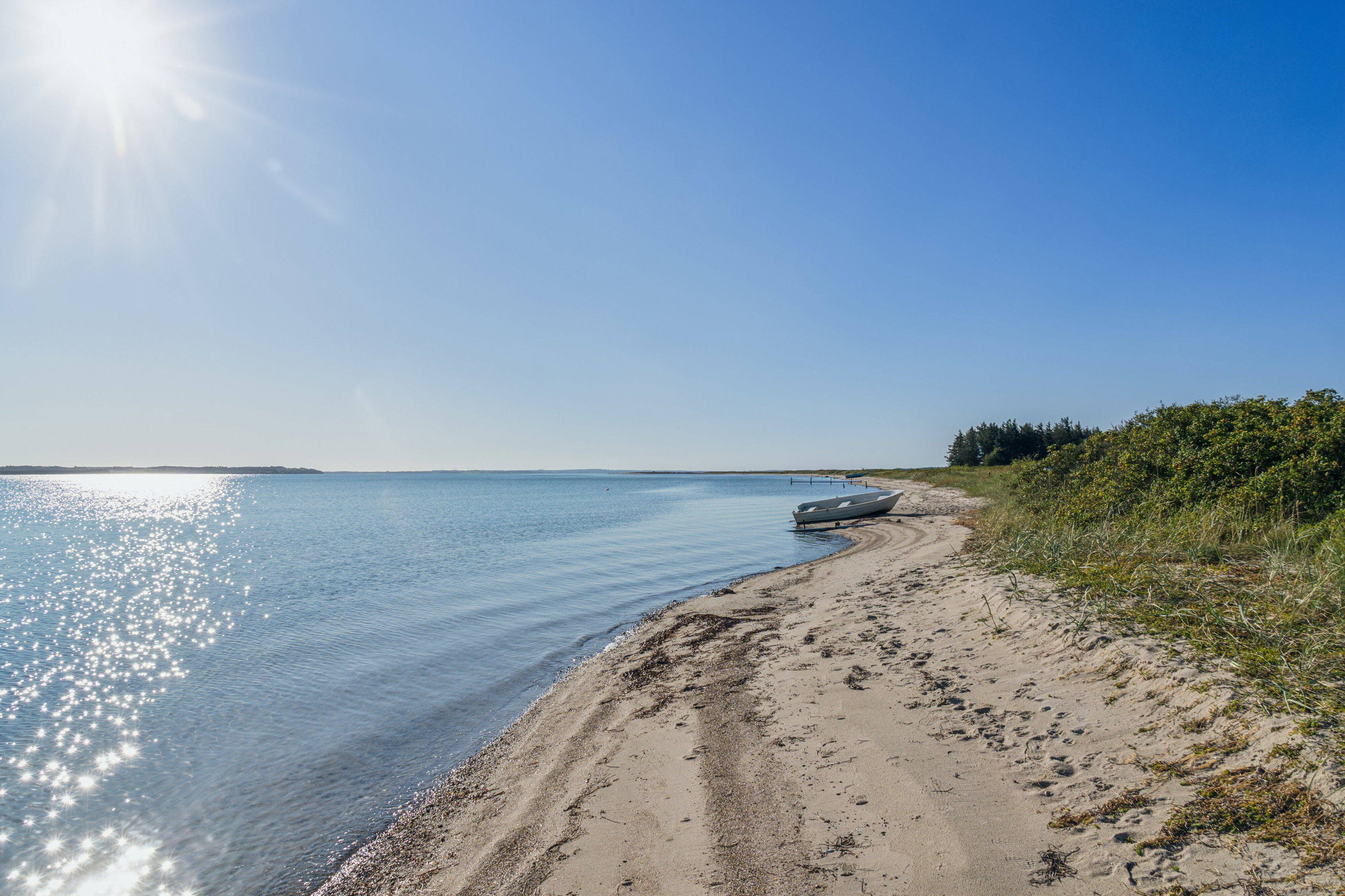 Fremhævet havudsigt billede i fuldskærmstilstand. Billede af Rønbakken 12, Jegindø, 7790 Thyholm