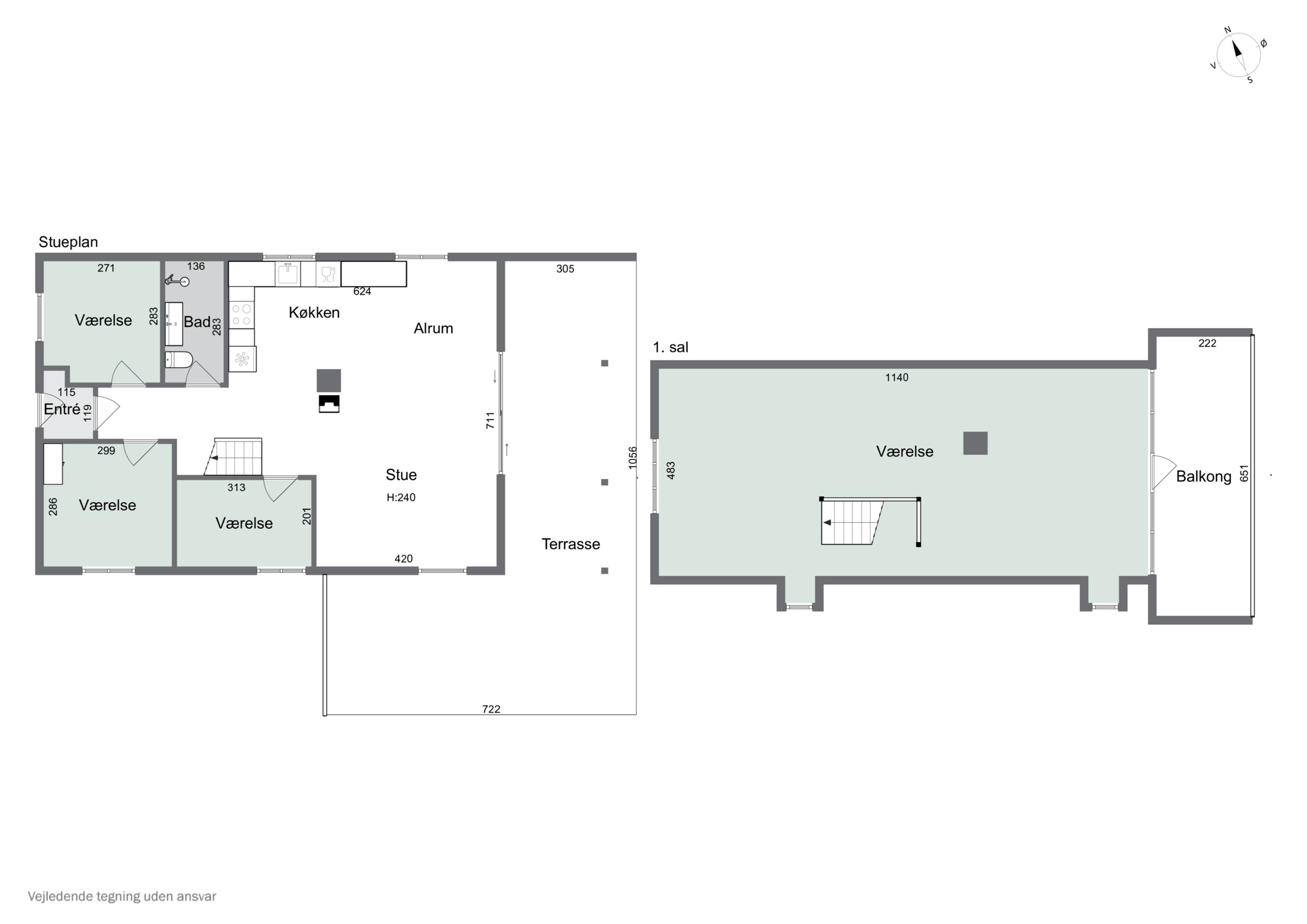 Plantegninger billede af Rønbakken 12, Jegindø, 7790 Thyholm