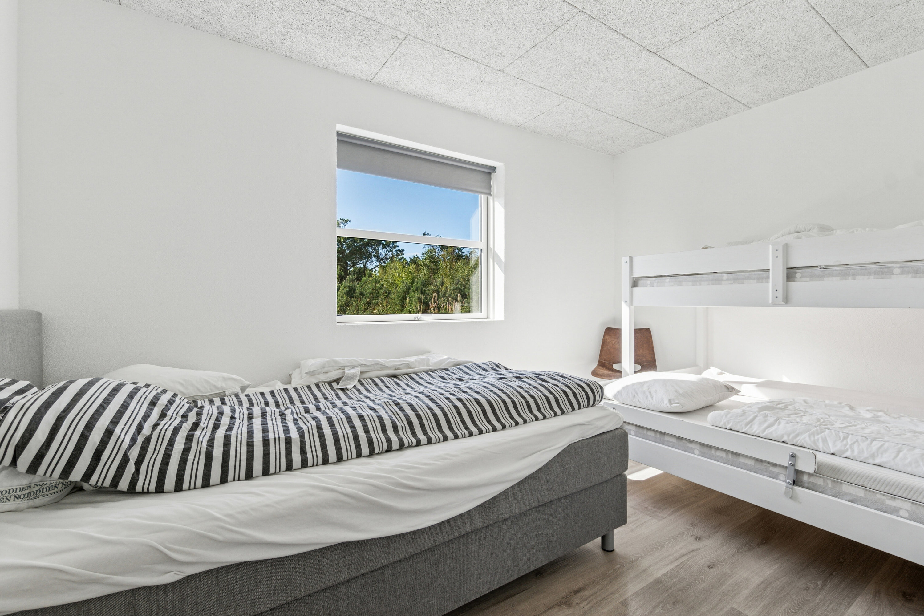 Fremhævet soveværelse billede i fuldskærmstilstand. Billede af Kræn Tækkers Vej 9, Klitmøller, 7700 Thisted