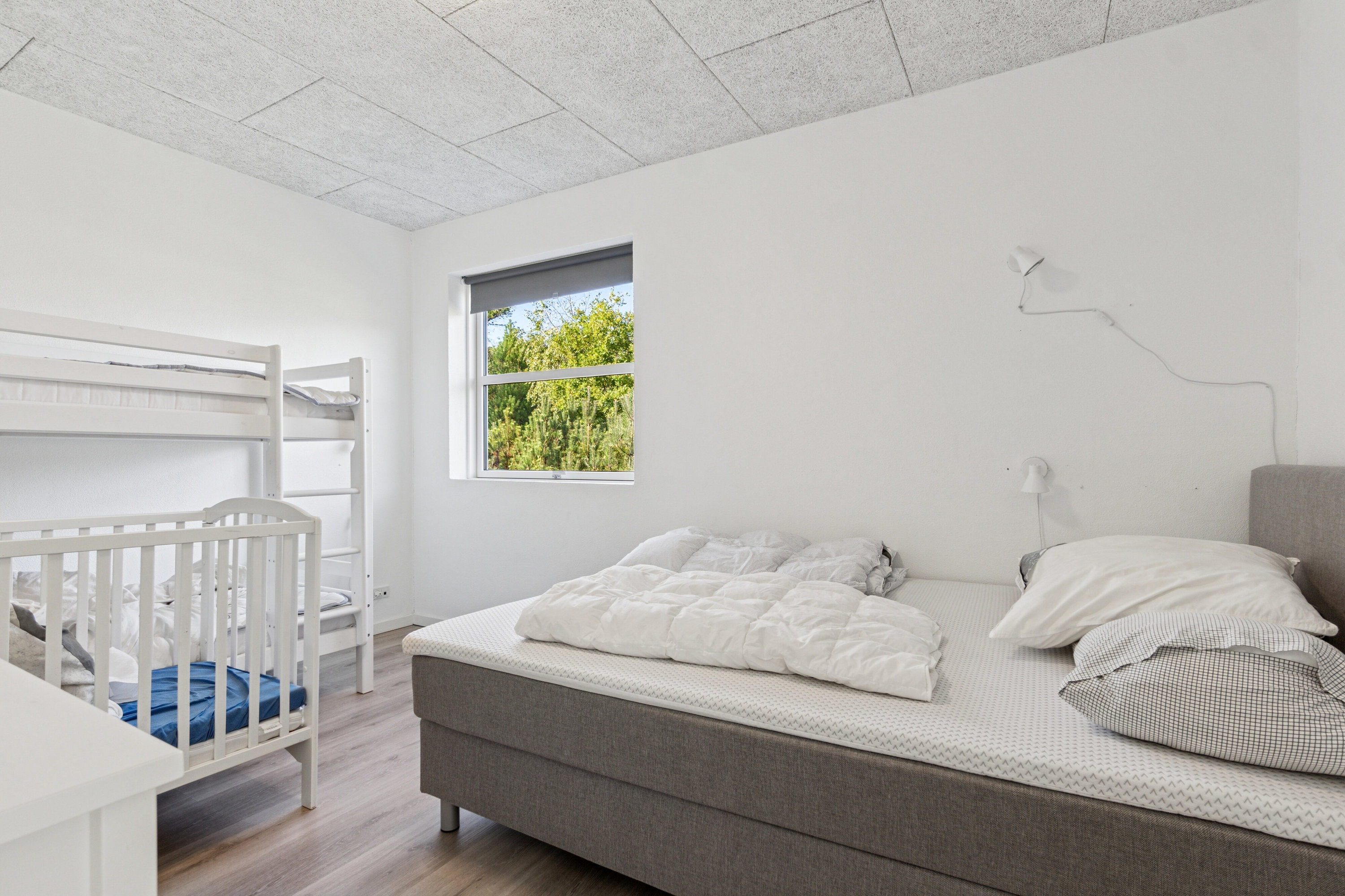 Fremhævet soveværelse billede i fuldskærmstilstand. Billede af Kræn Tækkers Vej 9, Klitmøller, 7700 Thisted