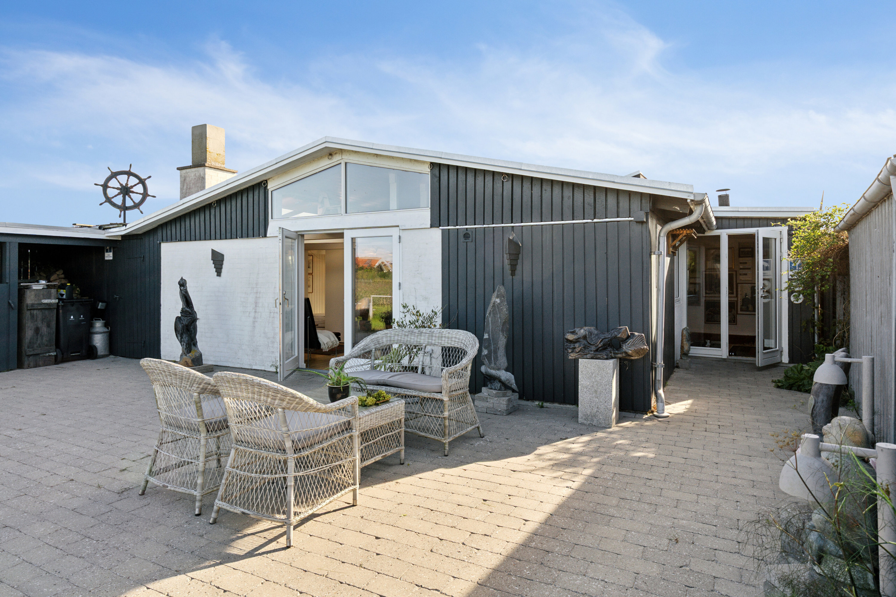 Fremhævet terrasse billede i fuldskærmstilstand. Billede af Ibsvej 38, Vesterhave, 4736 Karrebæksminde