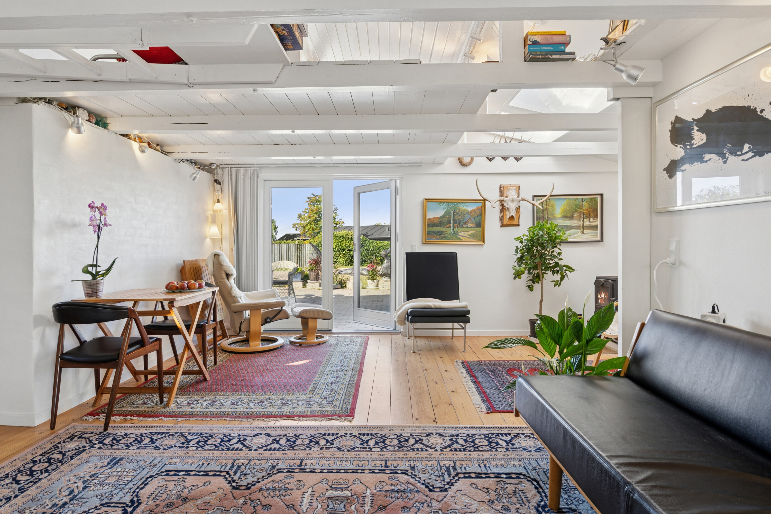 Fremhævet stue billede i fuldskærmstilstand. Billede af Ibsvej 38, Vesterhave, 4736 Karrebæksminde