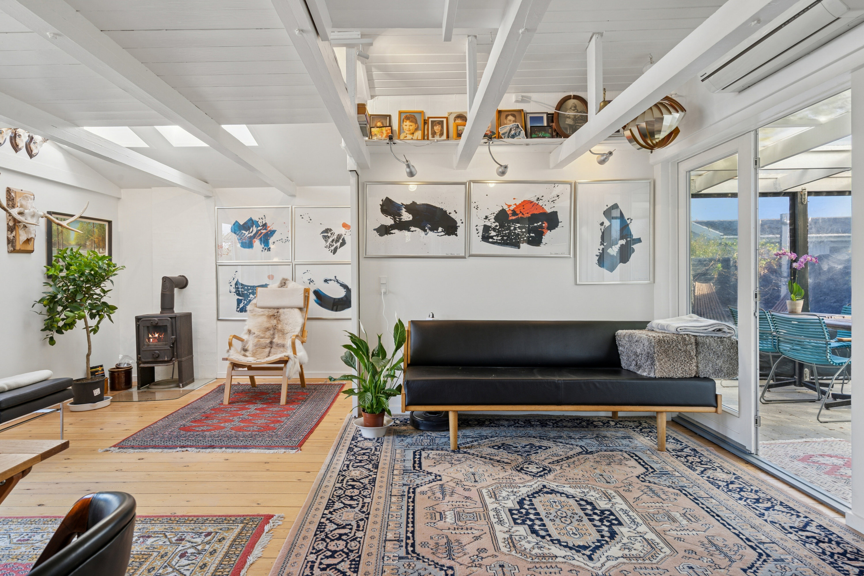 Fremhævet stue billede i fuldskærmstilstand. Billede af Ibsvej 38, Vesterhave, 4736 Karrebæksminde