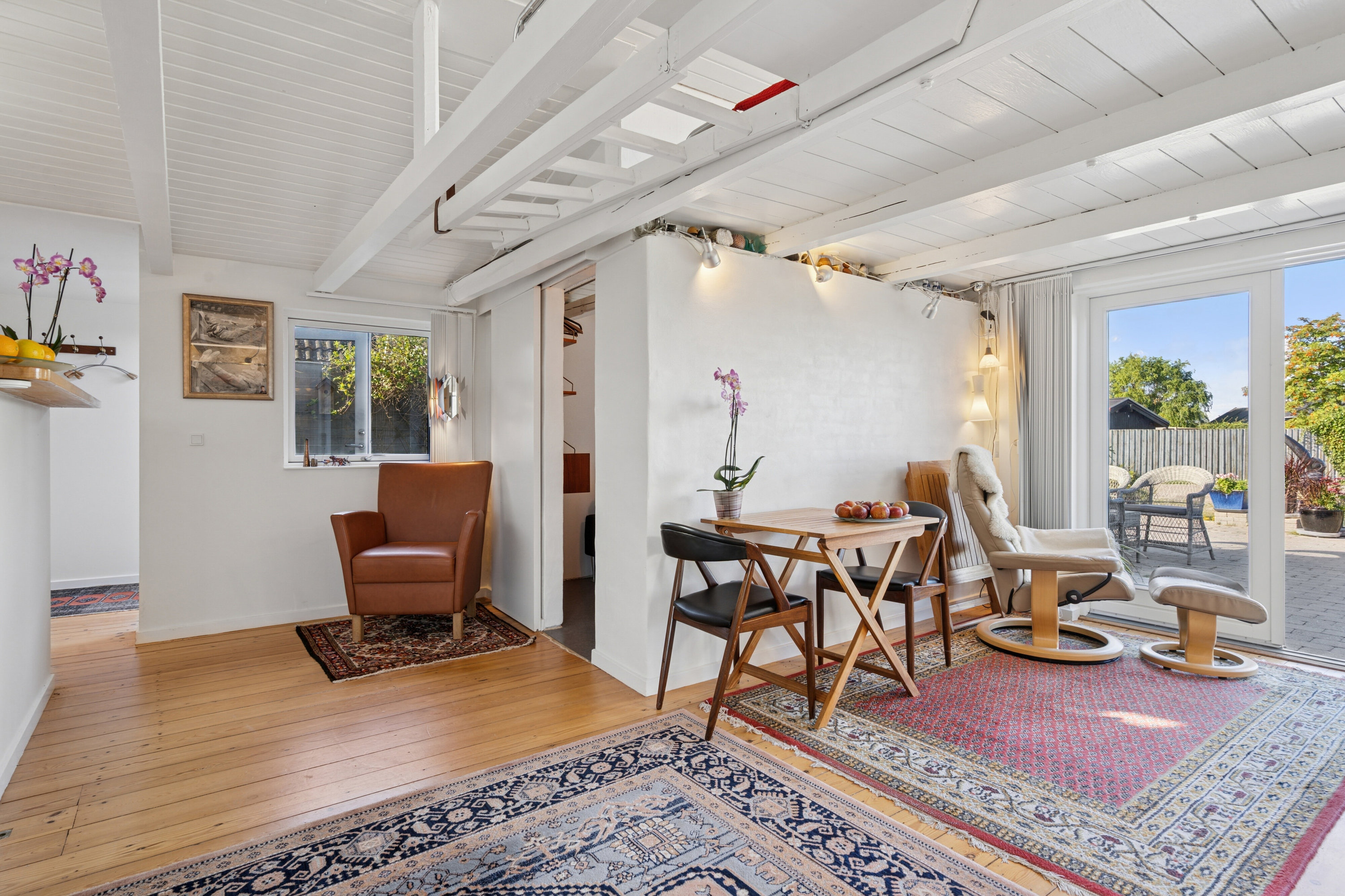 Fremhævet stue billede i fuldskærmstilstand. Billede af Ibsvej 38, Vesterhave, 4736 Karrebæksminde