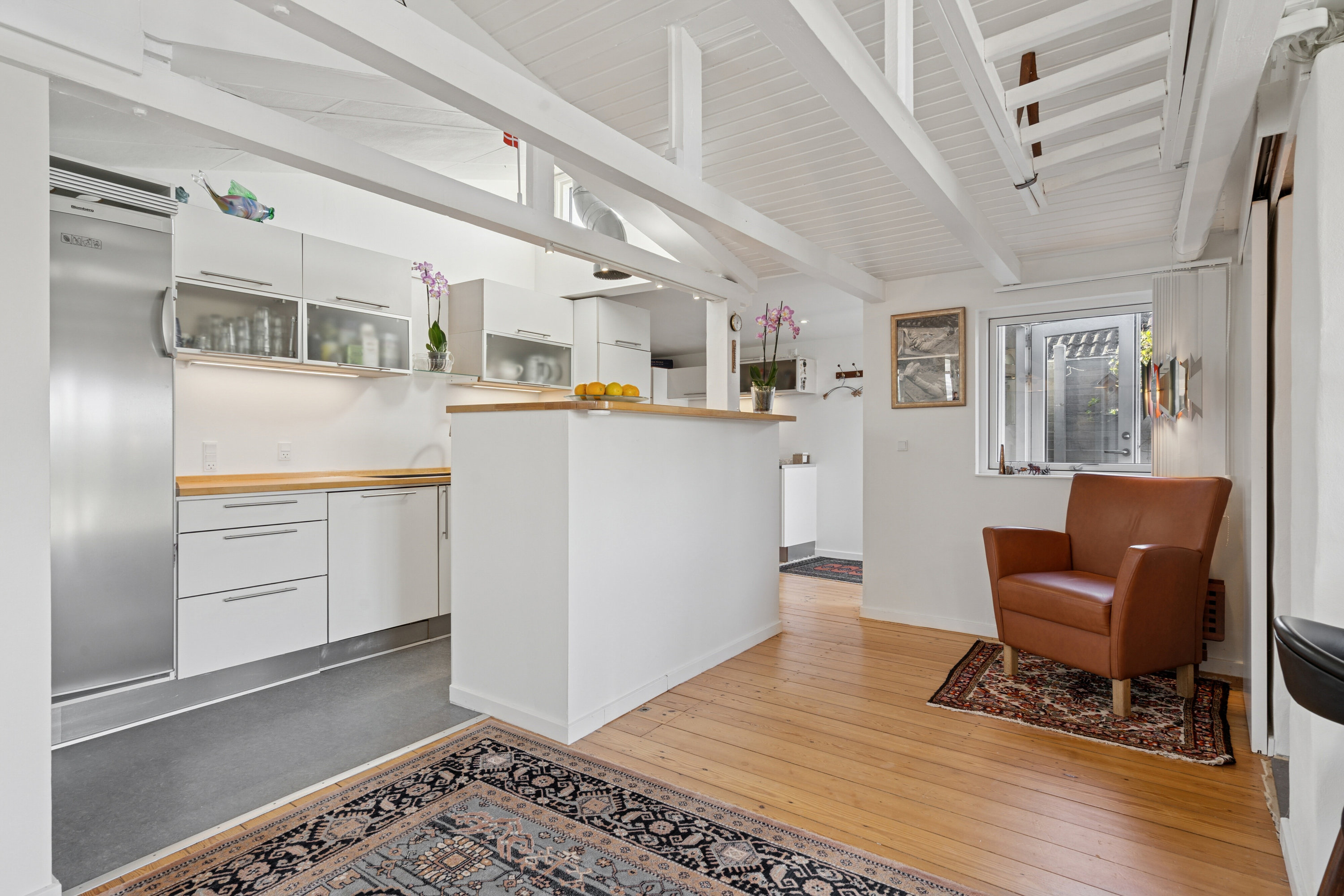 Fremhævet køkken billede i fuldskærmstilstand. Billede af Ibsvej 38, Vesterhave, 4736 Karrebæksminde