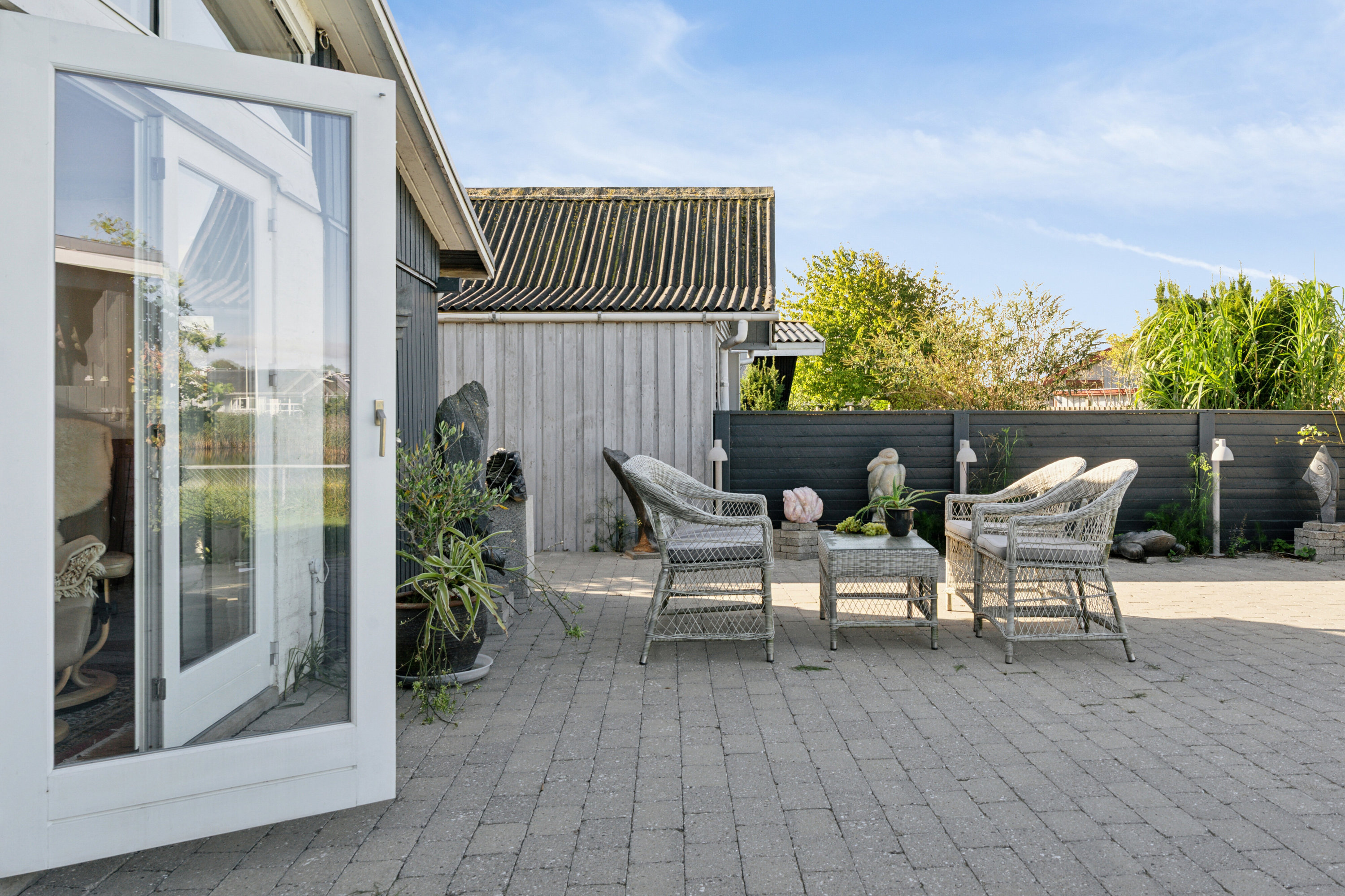 Fremhævet terrasse billede i fuldskærmstilstand. Billede af Ibsvej 38, Vesterhave, 4736 Karrebæksminde