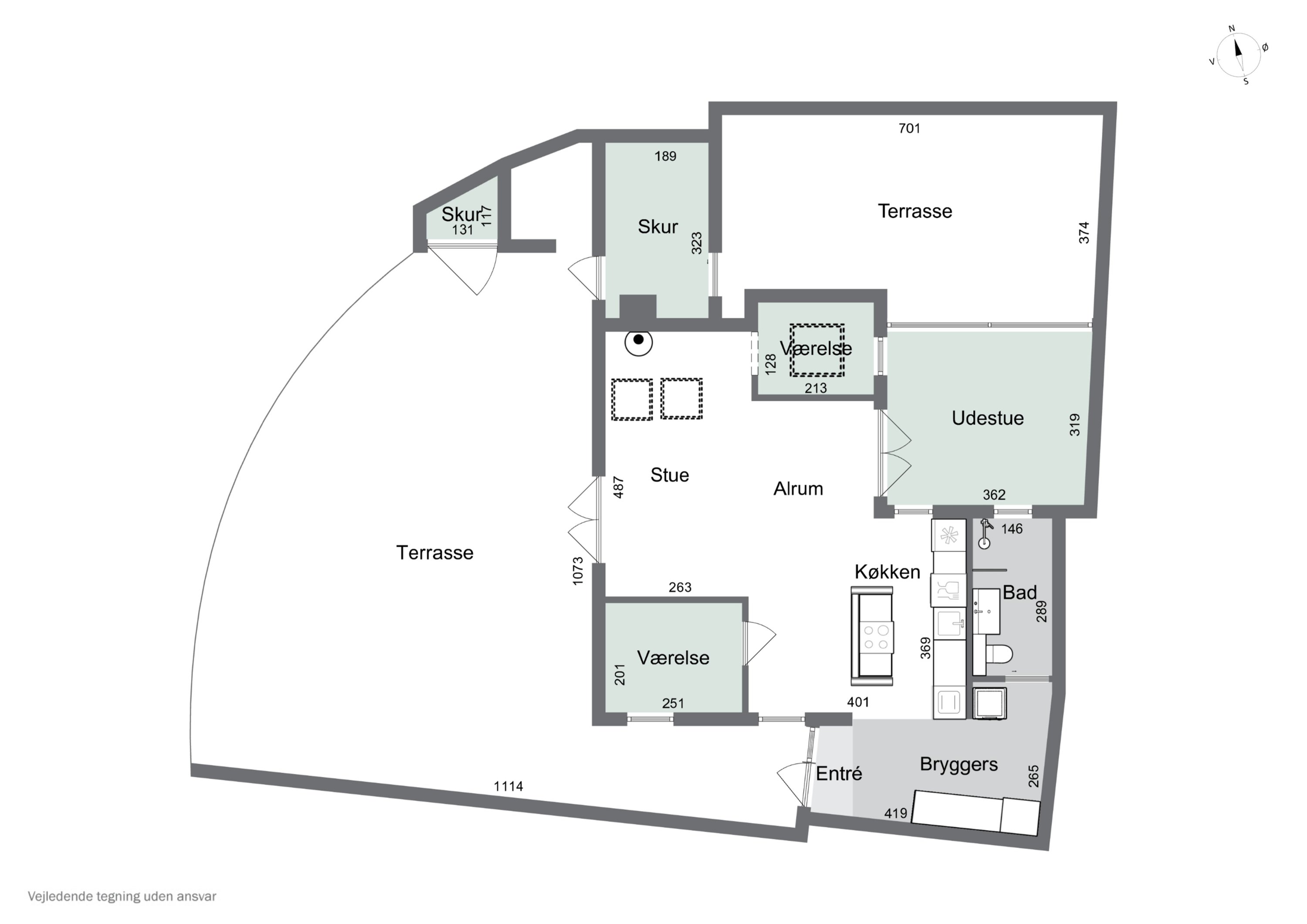 Plantegninger billede af Ibsvej 38, Vesterhave, 4736 Karrebæksminde