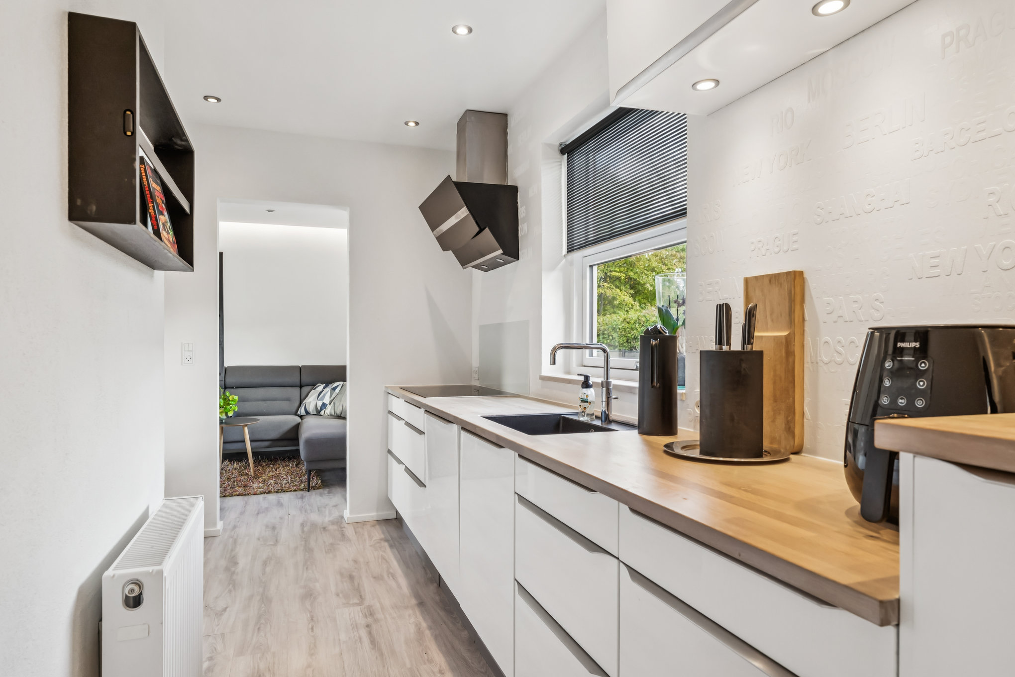 Fremhævet køkken billede i fuldskærmstilstand. Billede af Saxovej 9, 8960 Randers SØ