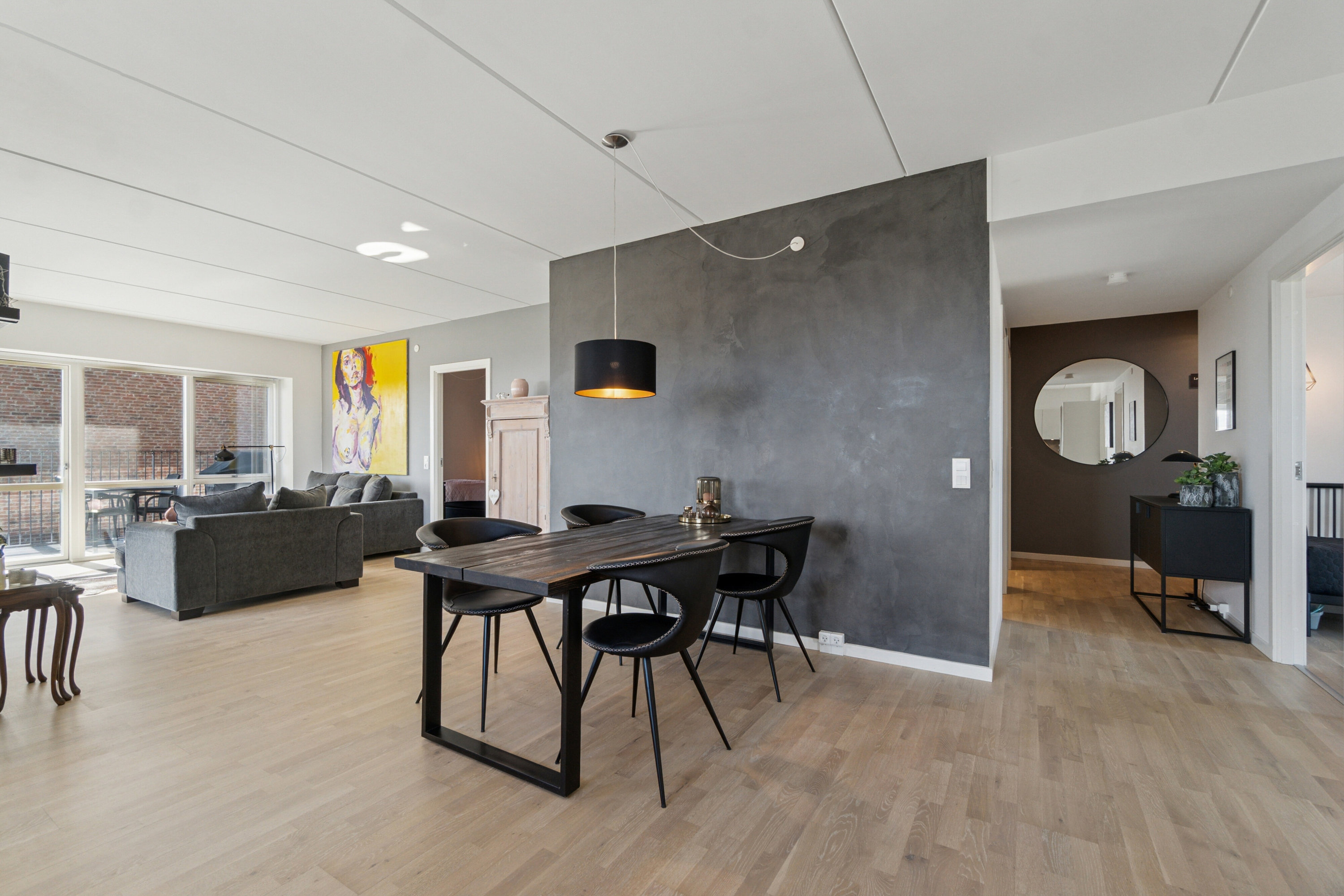 Fremhævet spisestue billede i fuldskærmstilstand. Billede af Stationsparken 35, 5. 1., 2600 Glostrup