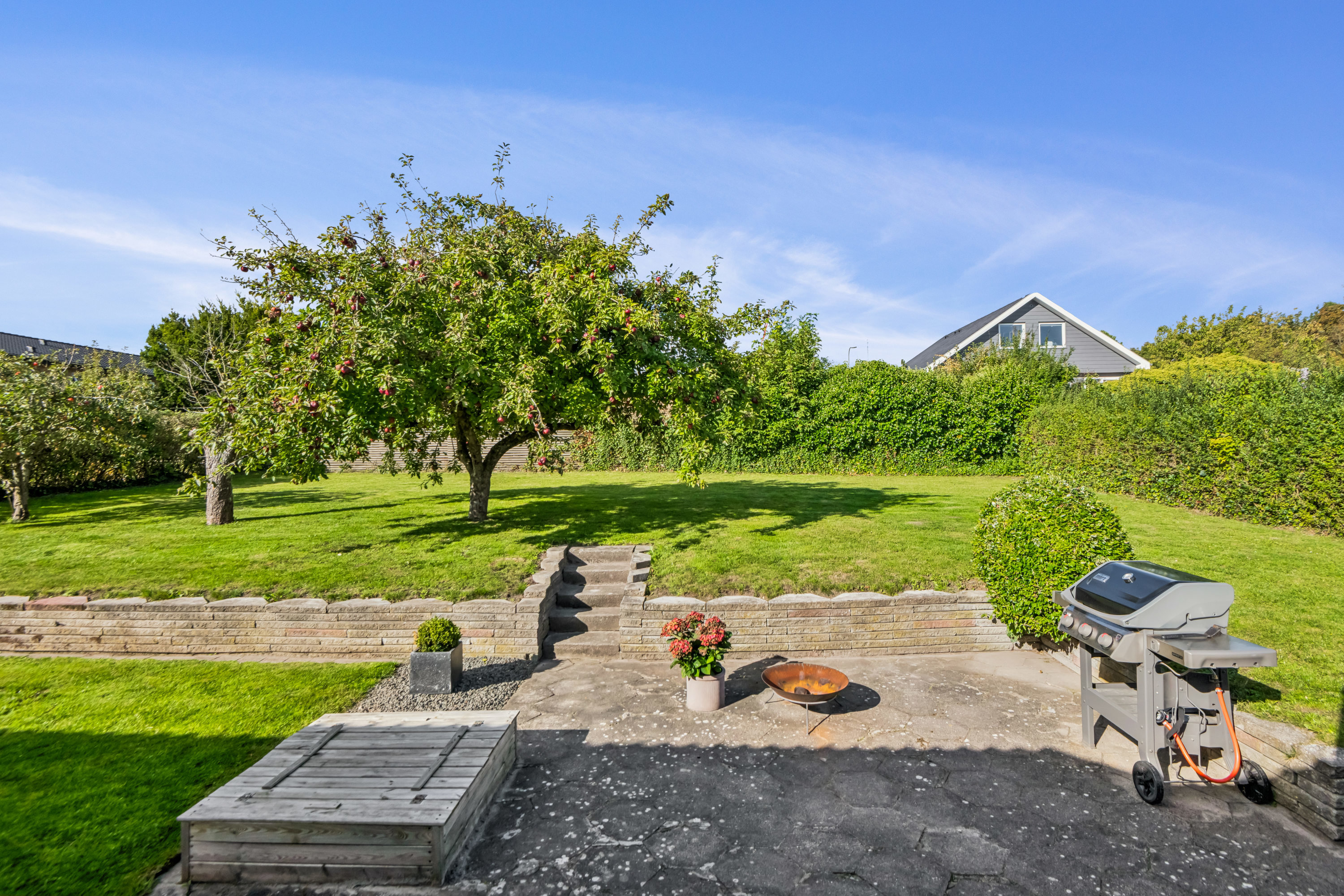 Fremhævet terrasse billede i fuldskærmstilstand. Billede af Stjernevej 44, Scheelsminde, 9200 Aalborg SV