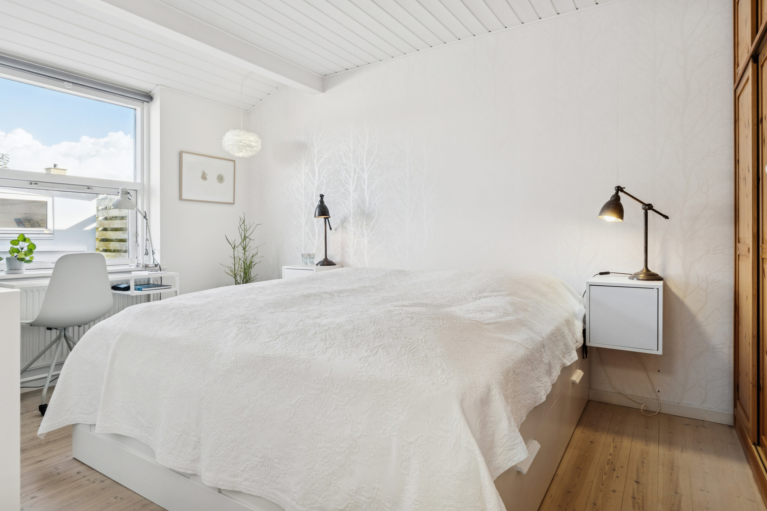 Fremhævet soveværelse billede i fuldskærmstilstand. Billede af Skovhusvej 9, 4300 Holbæk