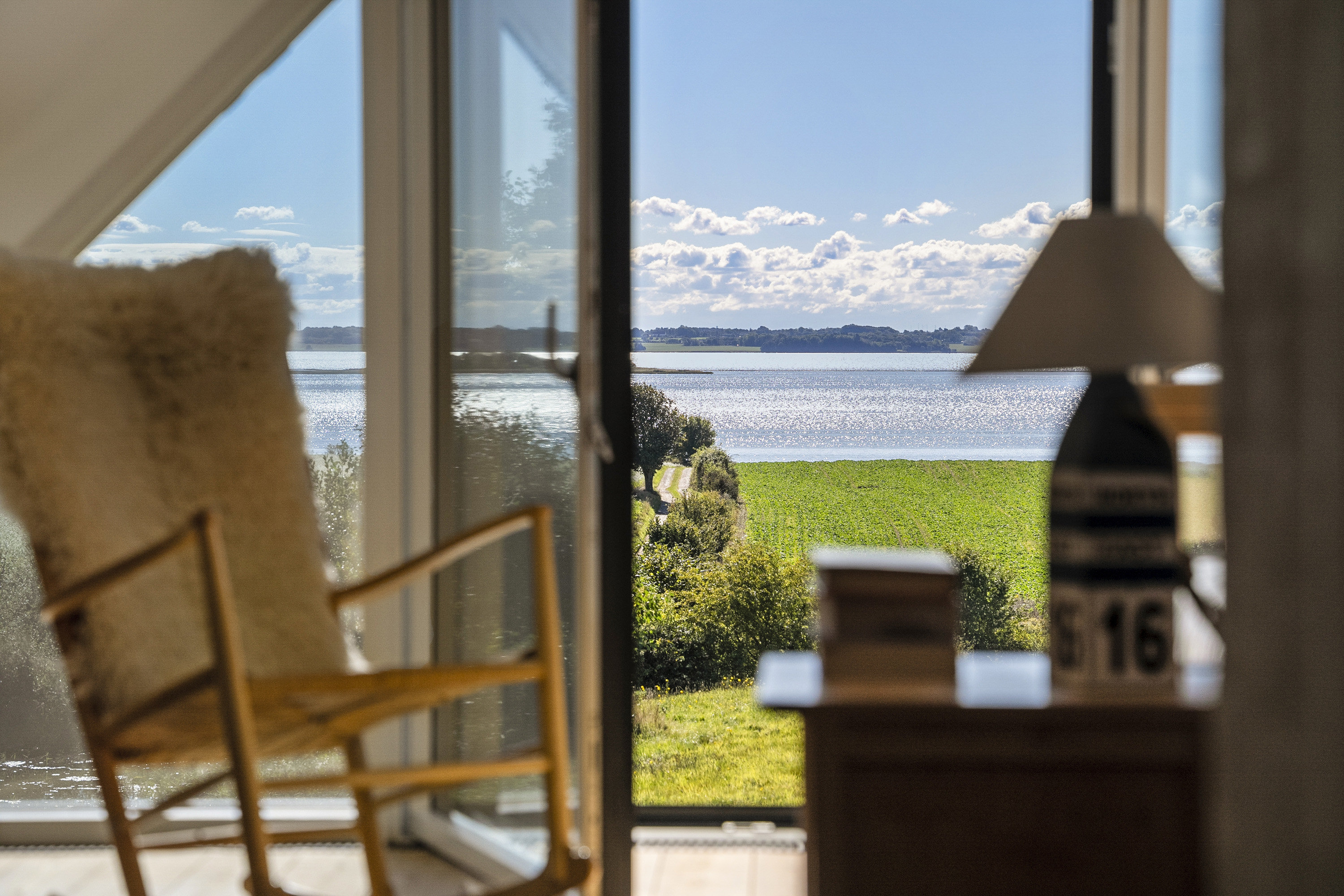 Fremhævet stue billede i fuldskærmstilstand. Billede af Havmarken 2, Søvind, 8700 Horsens