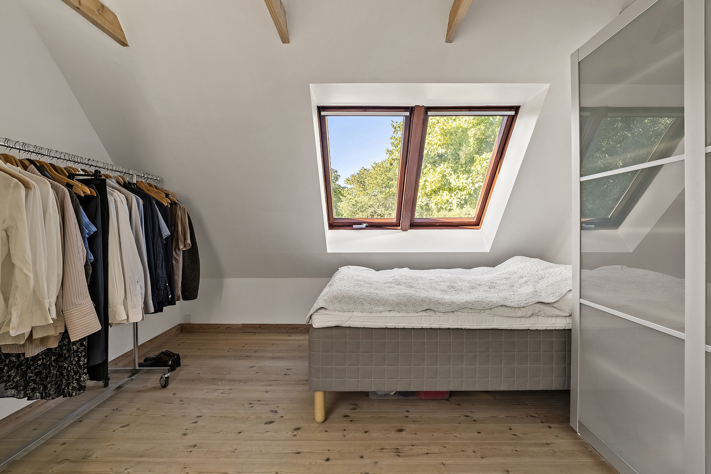 Fremhævet soveværelse billede i fuldskærmstilstand. Billede af Havmarken 2, Søvind, 8700 Horsens