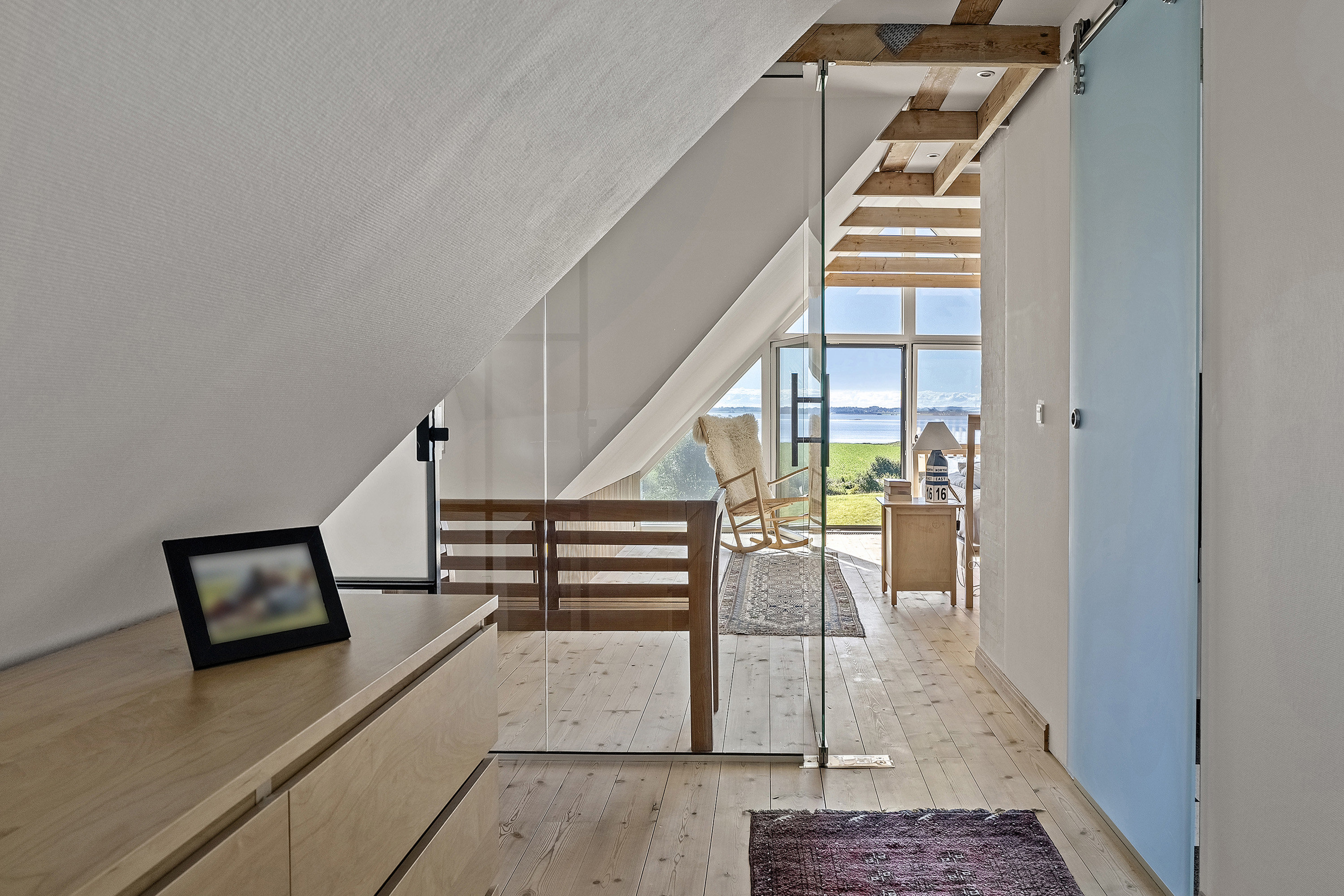 Fremhævet soveværelse billede i fuldskærmstilstand. Billede af Havmarken 2, Søvind, 8700 Horsens