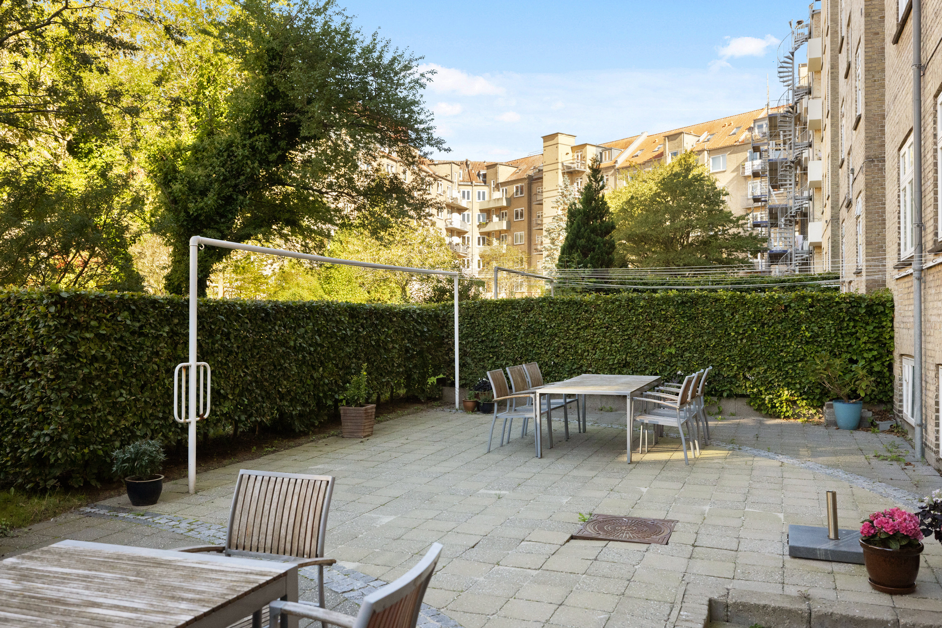 Fremhævet gårdhave billede i fuldskærmstilstand. Billede af Rudolph Wulffs Gade 12, 4. th., 8000 Aarhus C