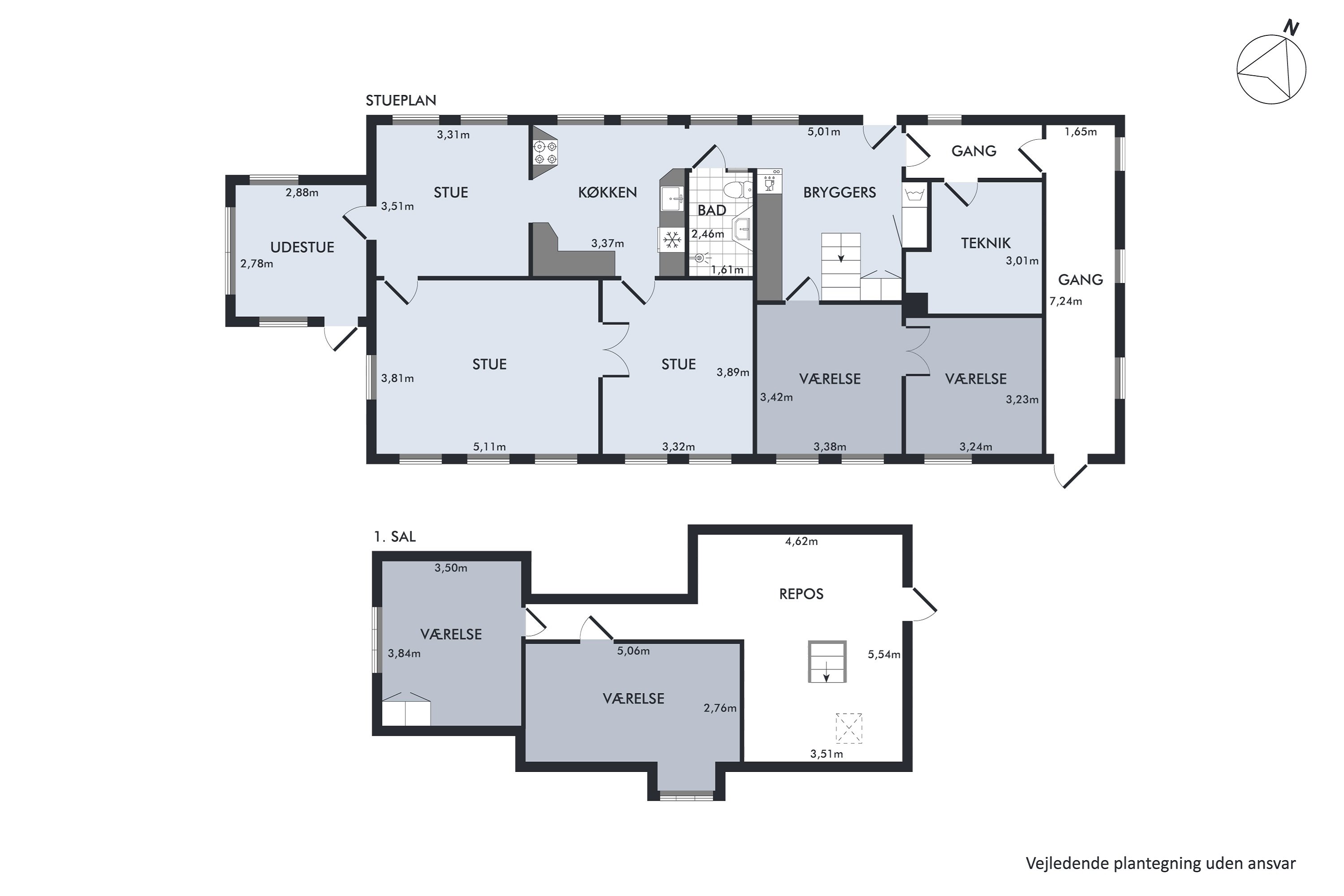 Plantegninger billede af Vesterballe 13, Brandsbøl, 6430 Nordborg