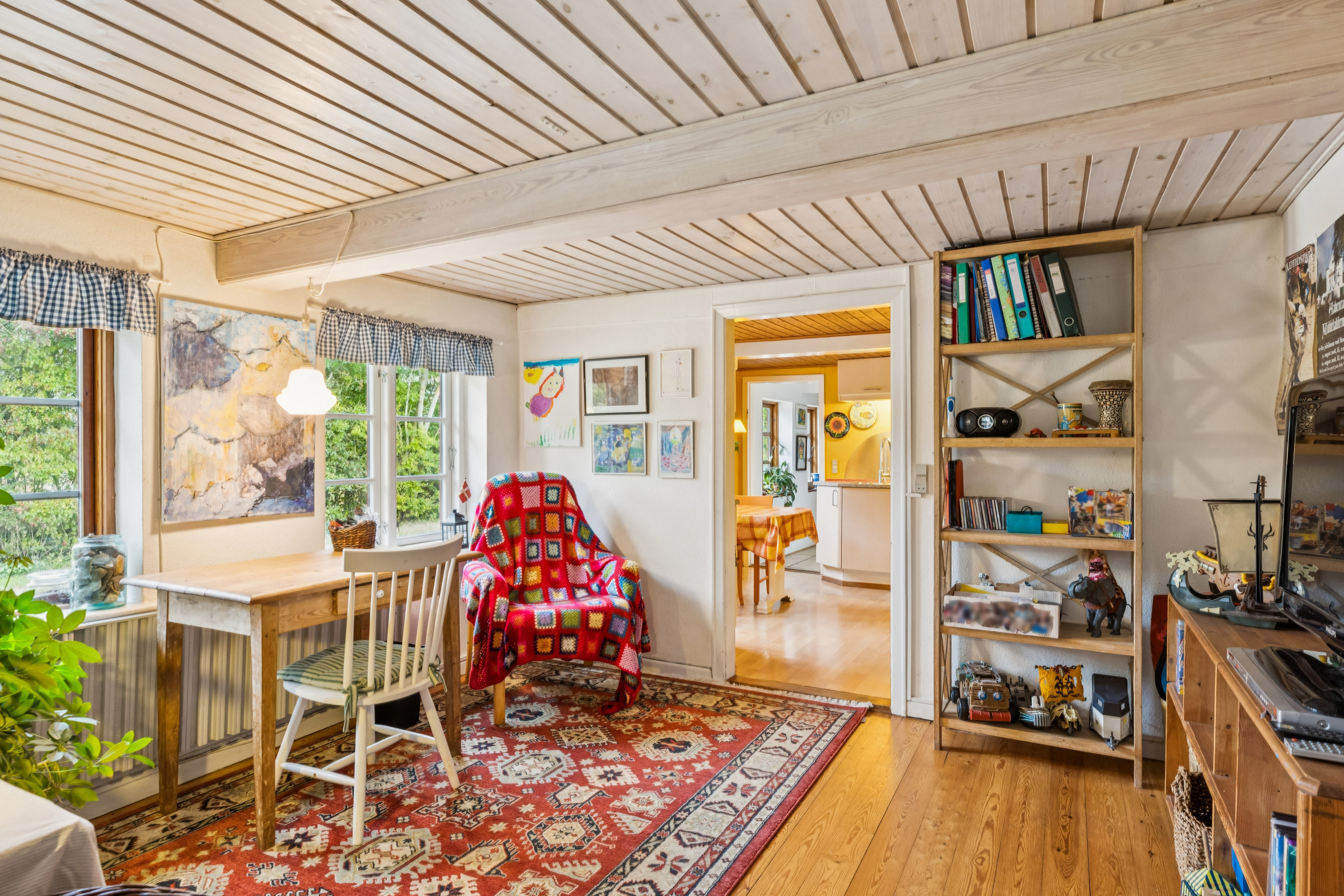 Fremhævet stue billede i fuldskærmstilstand. Billede af Vesterballe 13, Brandsbøl, 6430 Nordborg