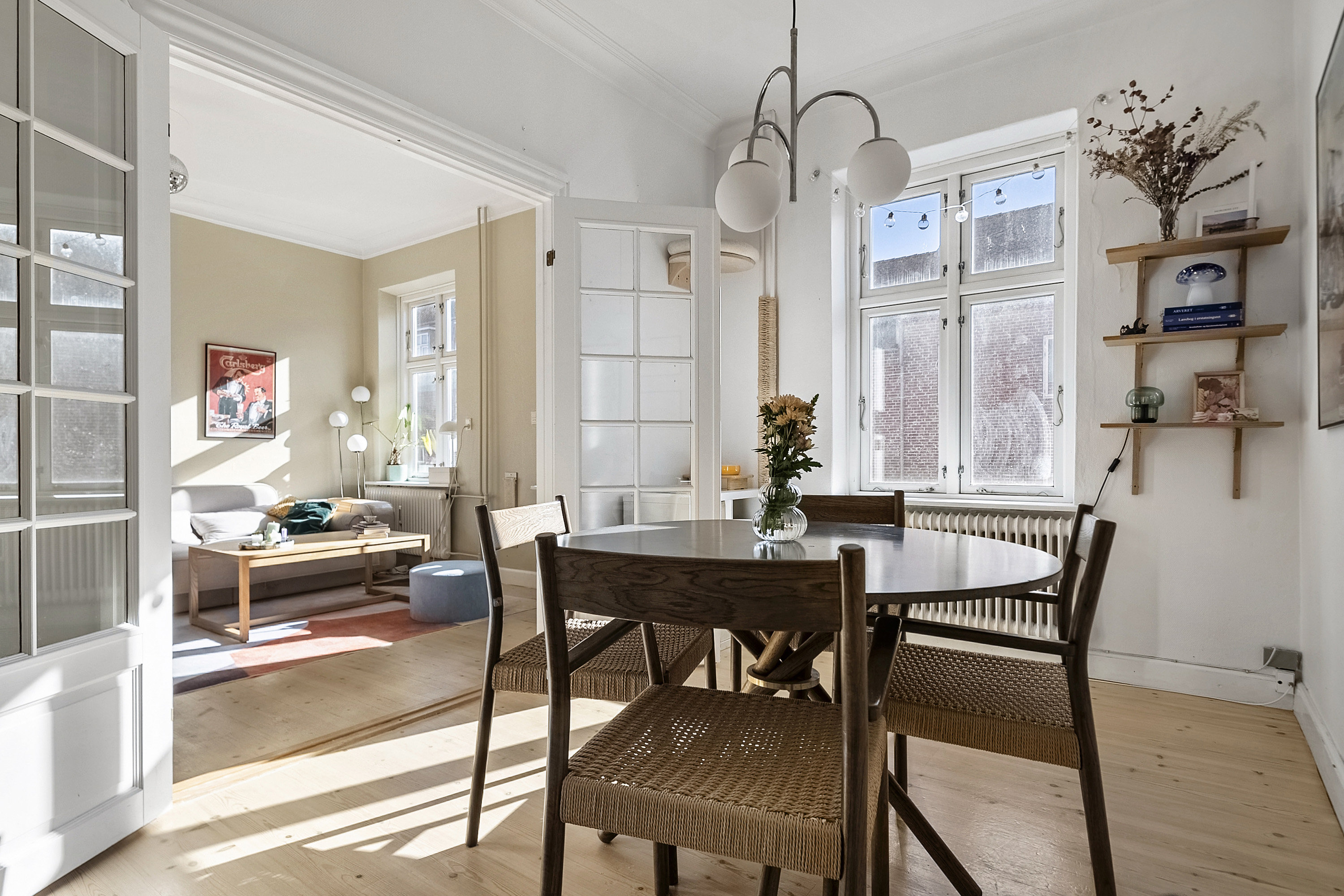 Miniaturebillede 1: spisestue. Billede af Niels Juels Gade 16, 2. tv., Trøjborg, 8200 Aarhus N