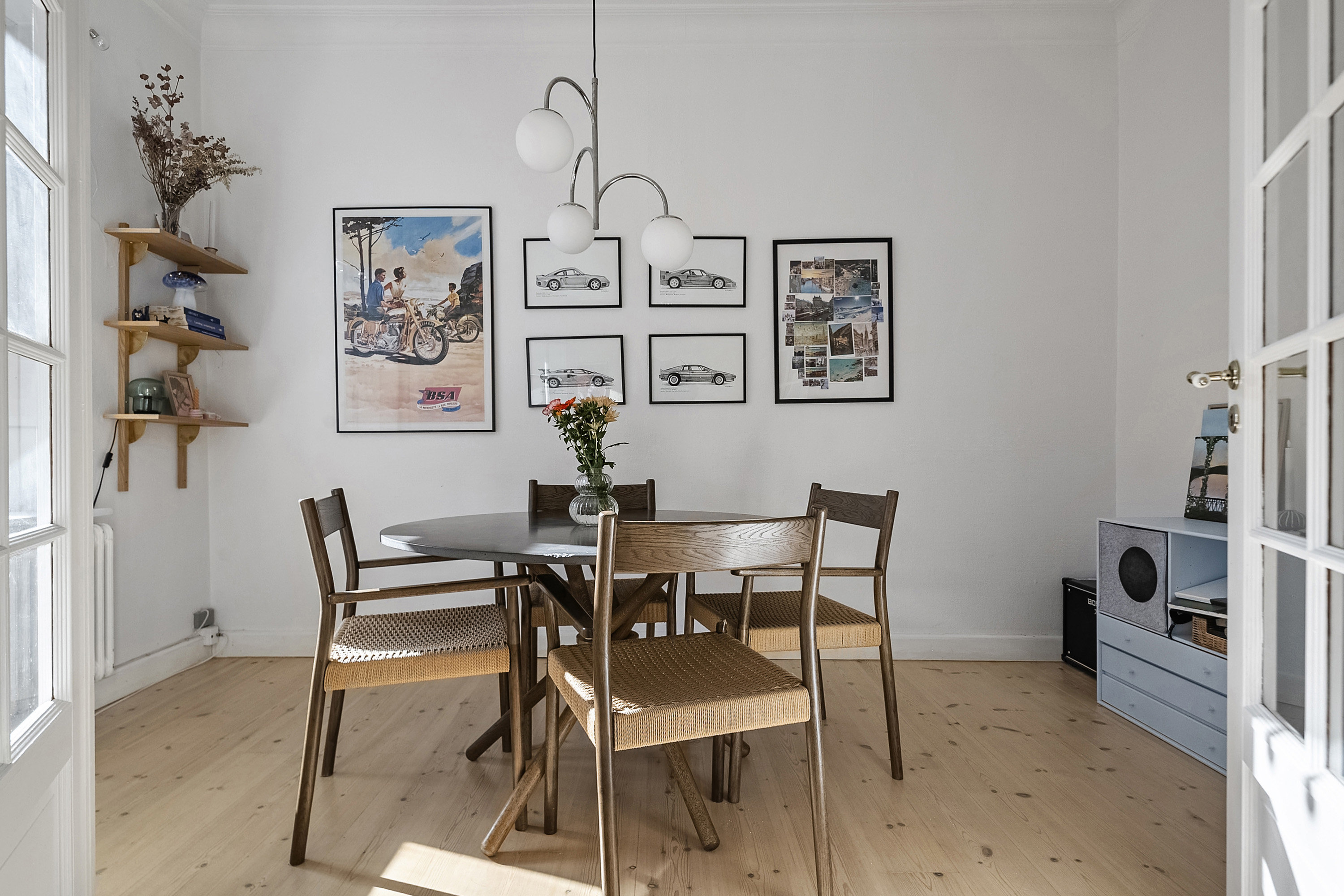 Fremhævet spisestue billede i fuldskærmstilstand. Billede af Niels Juels Gade 16, 2. tv., Trøjborg, 8200 Aarhus N