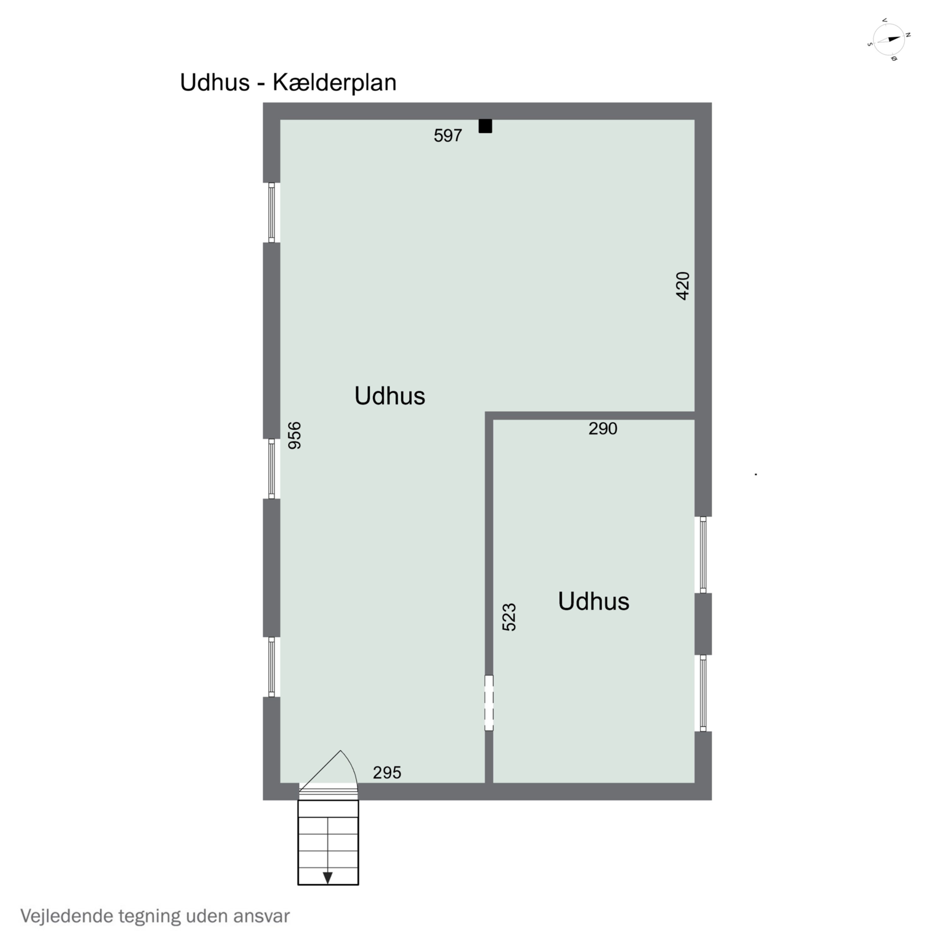 Plantegninger billede af Hovedgaden 52, Ubby, 4490 Jerslev Sjælland