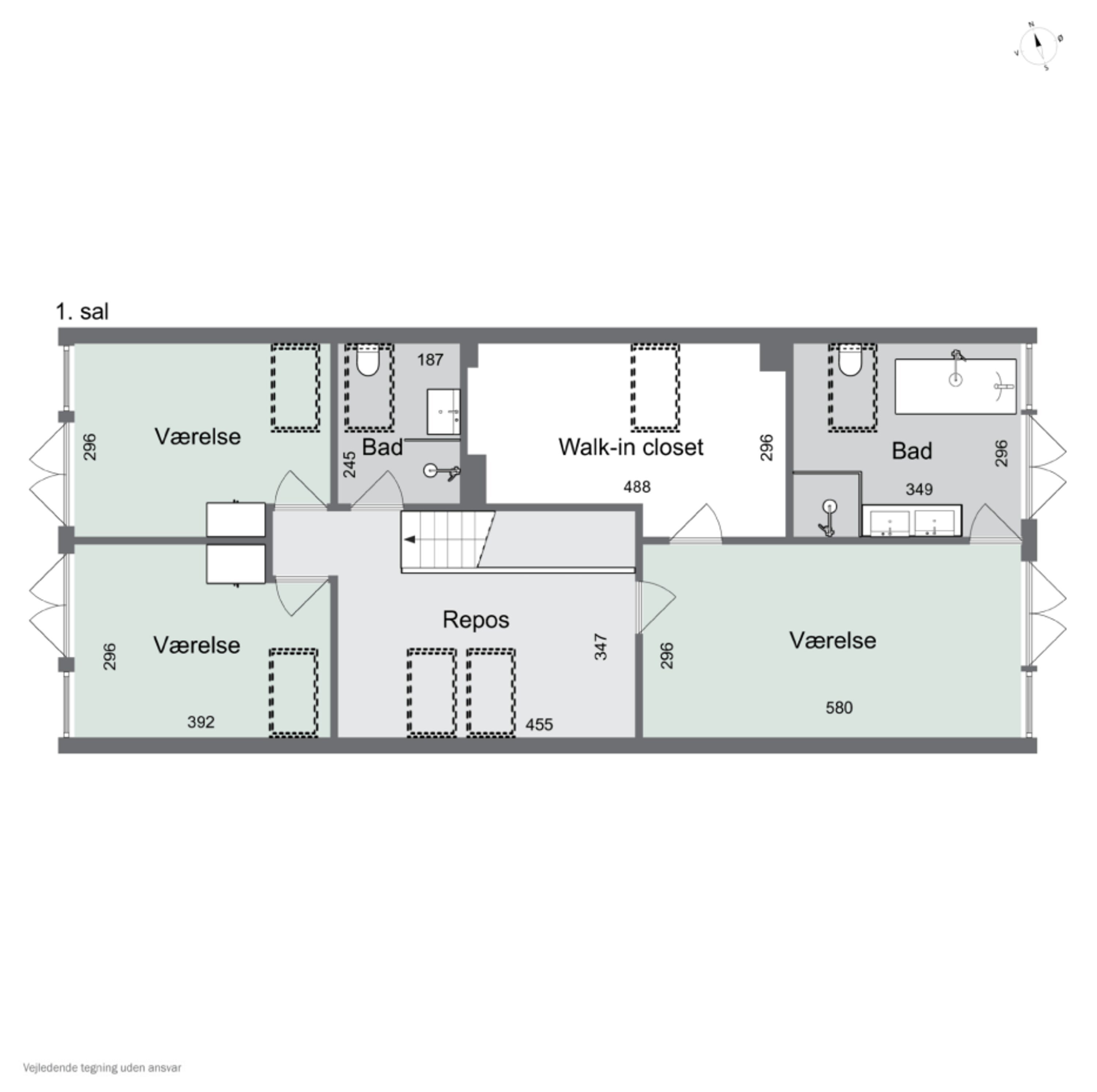 Plantegninger billede af Øresunds Alle 33, 2791 Dragør