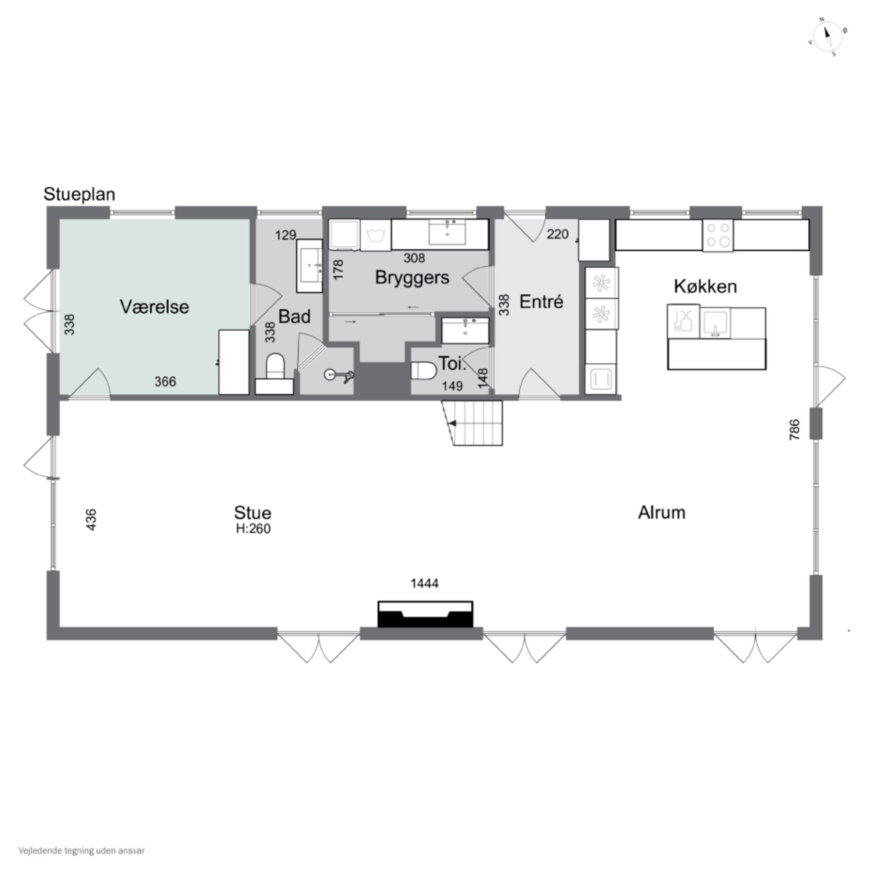 Plantegninger billede af Øresunds Alle 33, 2791 Dragør