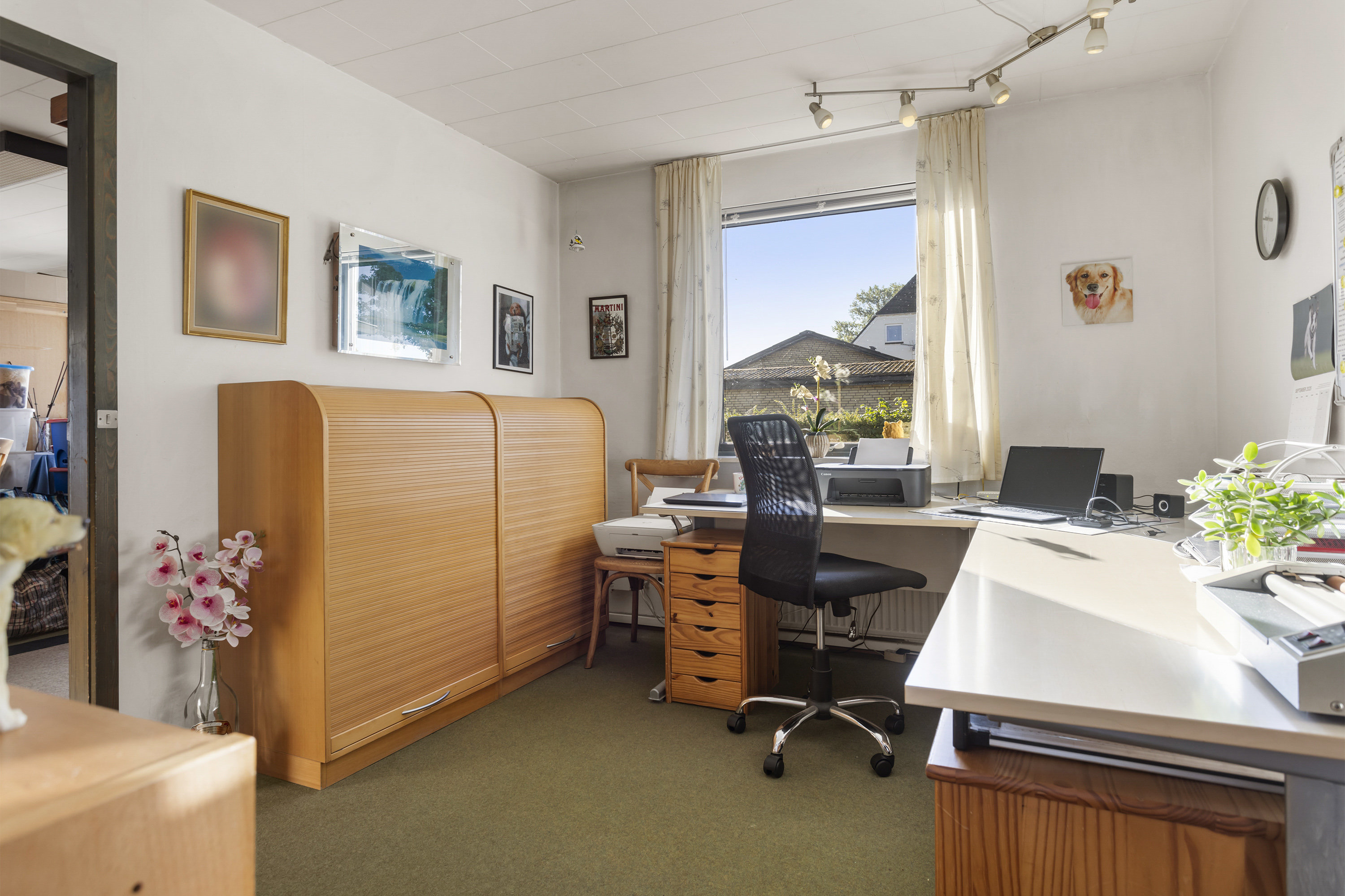 Fremhævet gennemgangsværelse billede i fuldskærmstilstand. Billede af Æblevangen 2, Præstbro, 9330 Dronninglund